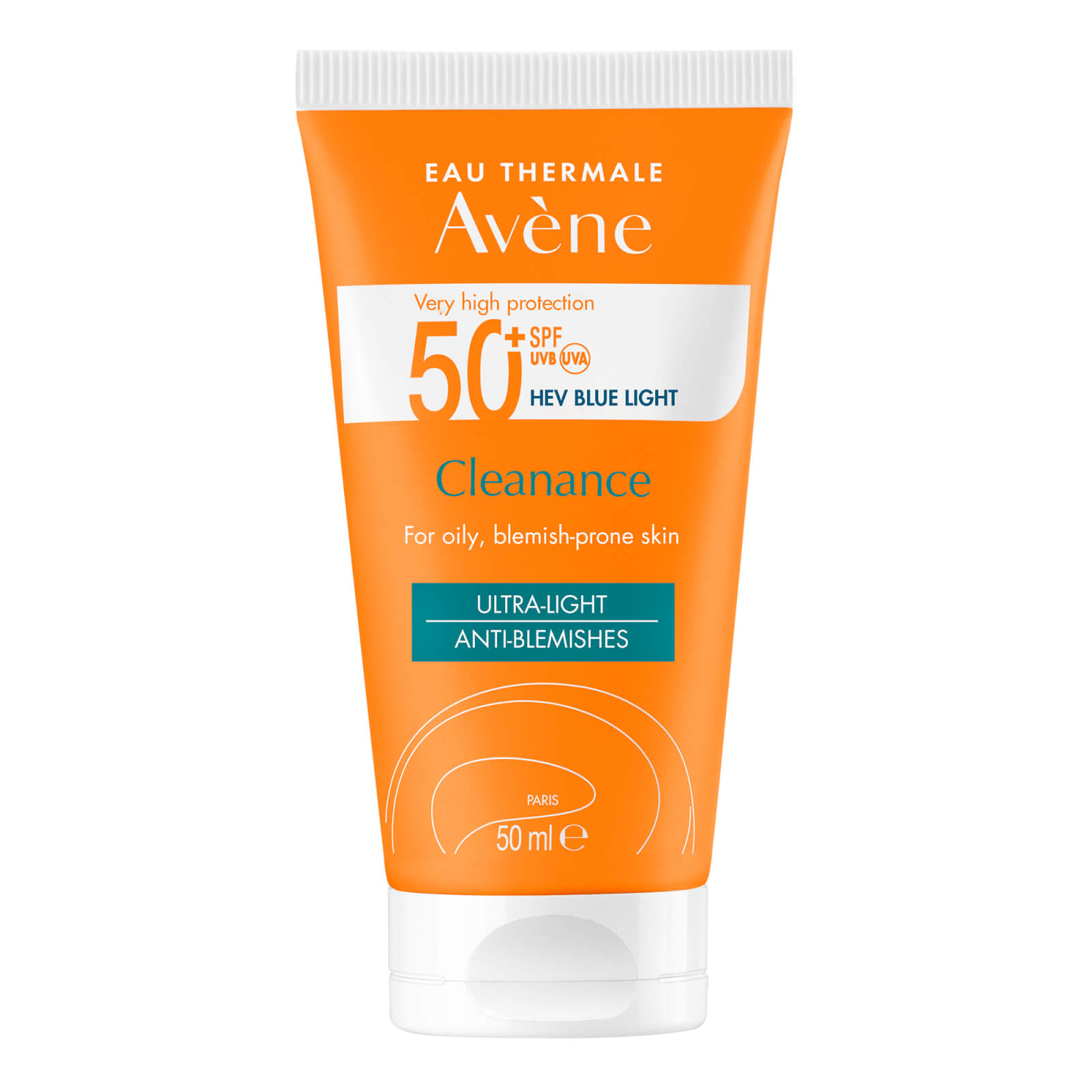 Avene Very High Protection Cleanance SPF50+ Sun Cream for Blemish-Prone Skin 50ml