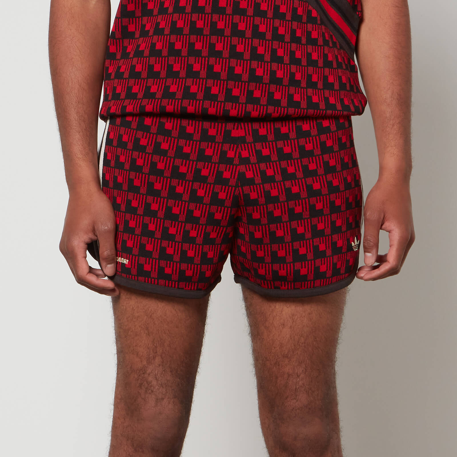 Adidas X Wales Bonner Men's Knit Shorts - Multicolor - S