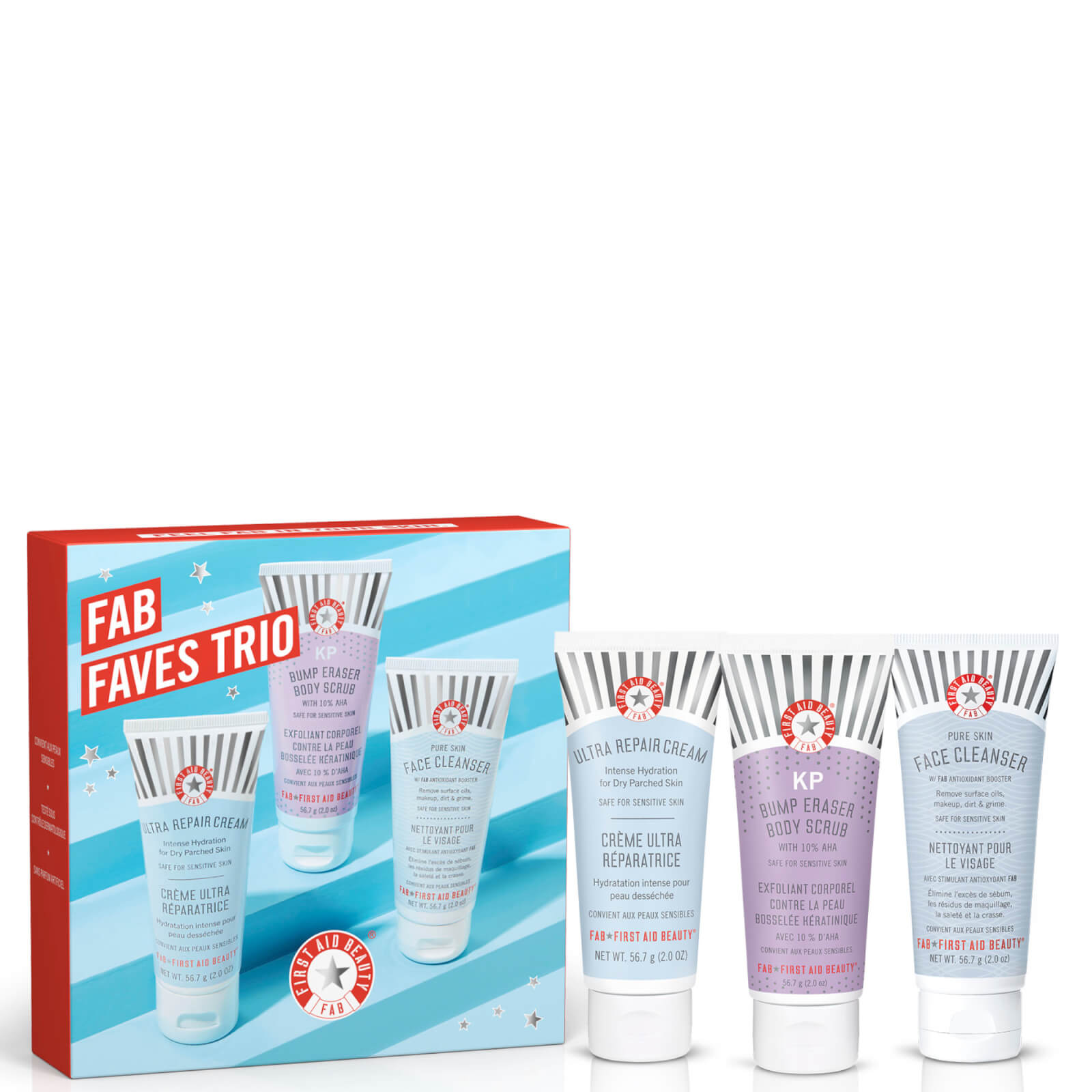 First Aid Beauty FAB Faves Trio Kit lookfantastic.com imagine