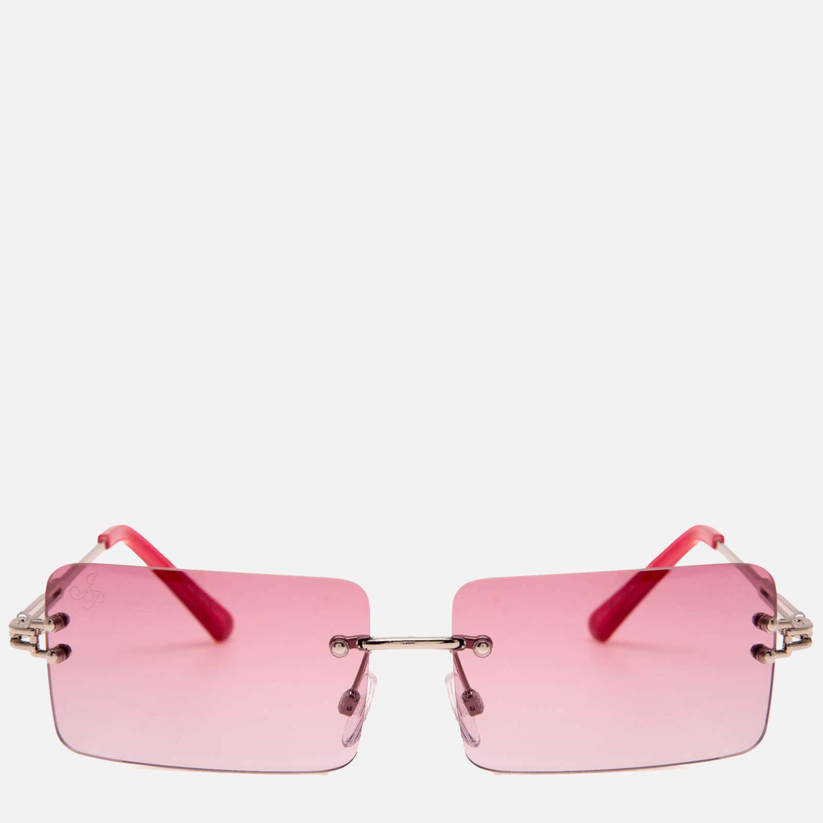 Jeepers Peepers Women's Rectangle Frame Sunglasses - Pink