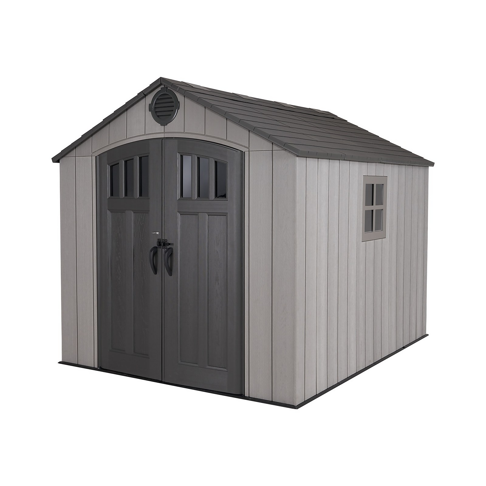 Lifetime Plastic Outdoor Storage Shed - 8x10ft