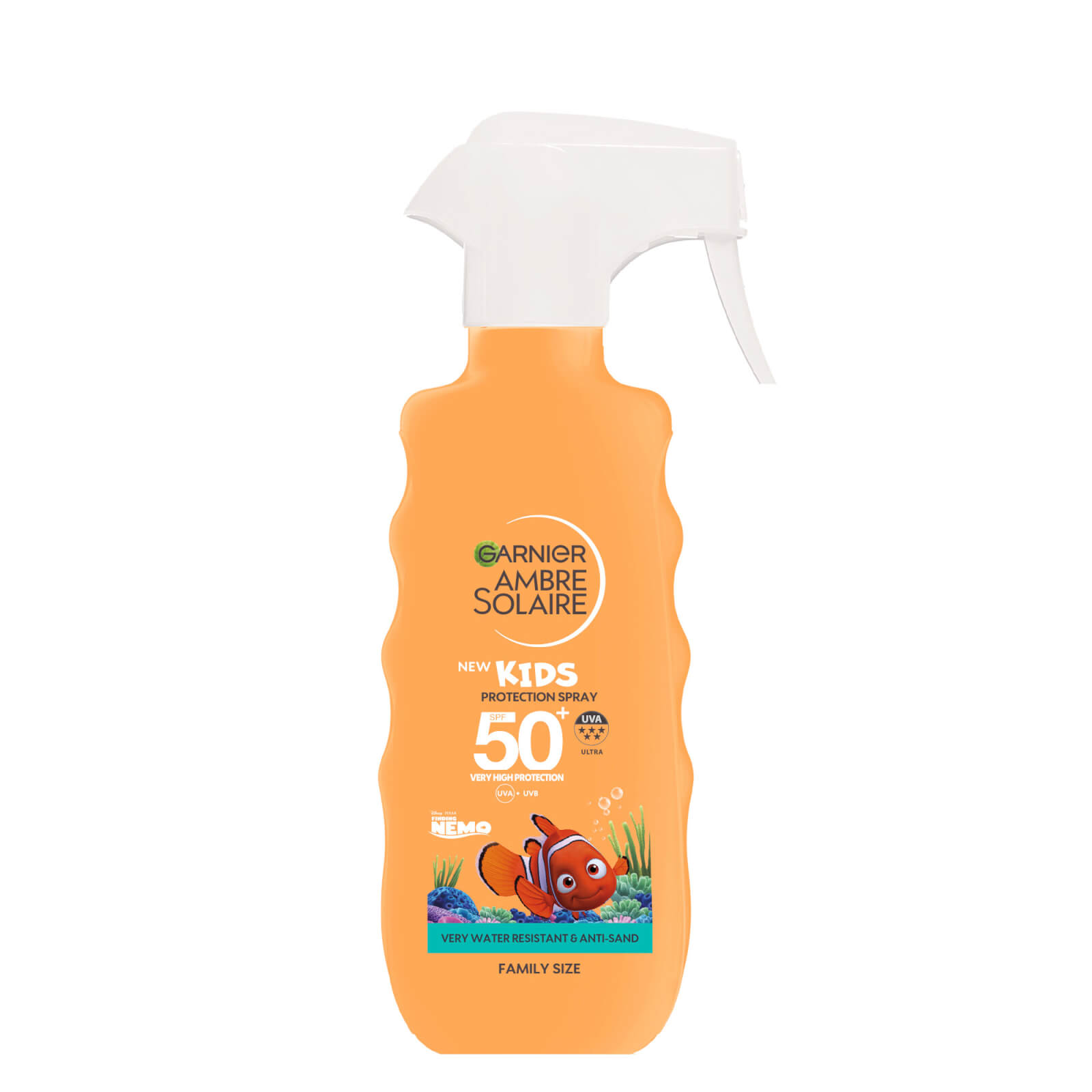 Garnier Ambre Solaire Kids' Spf50 Sun Cream With Easy Application Trigger Spray 300ml In Neutral
