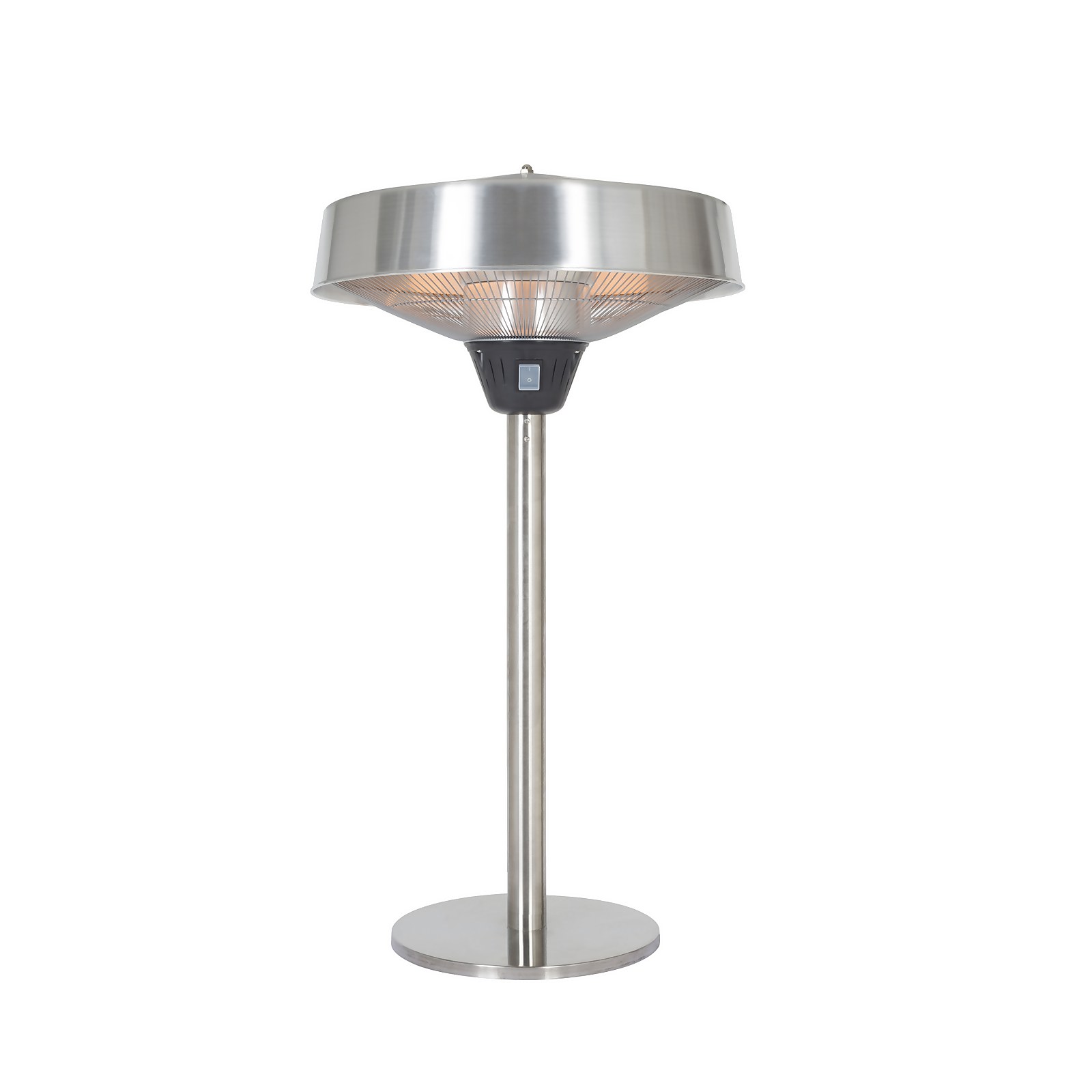 Photo of Silver Electric Tabletop Patio Heater