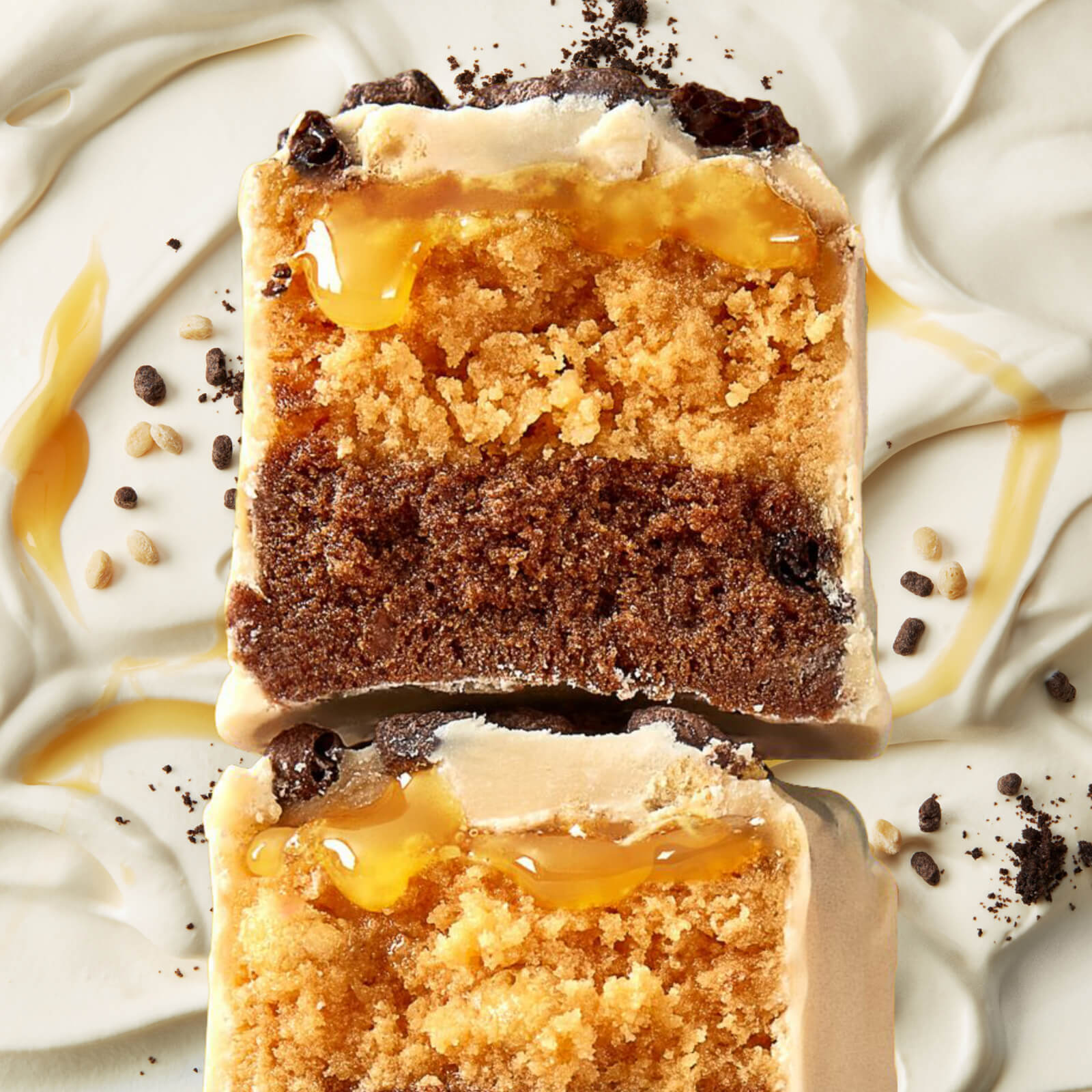 Layered Protein Bar szelet (minta) - Cookie Crumble