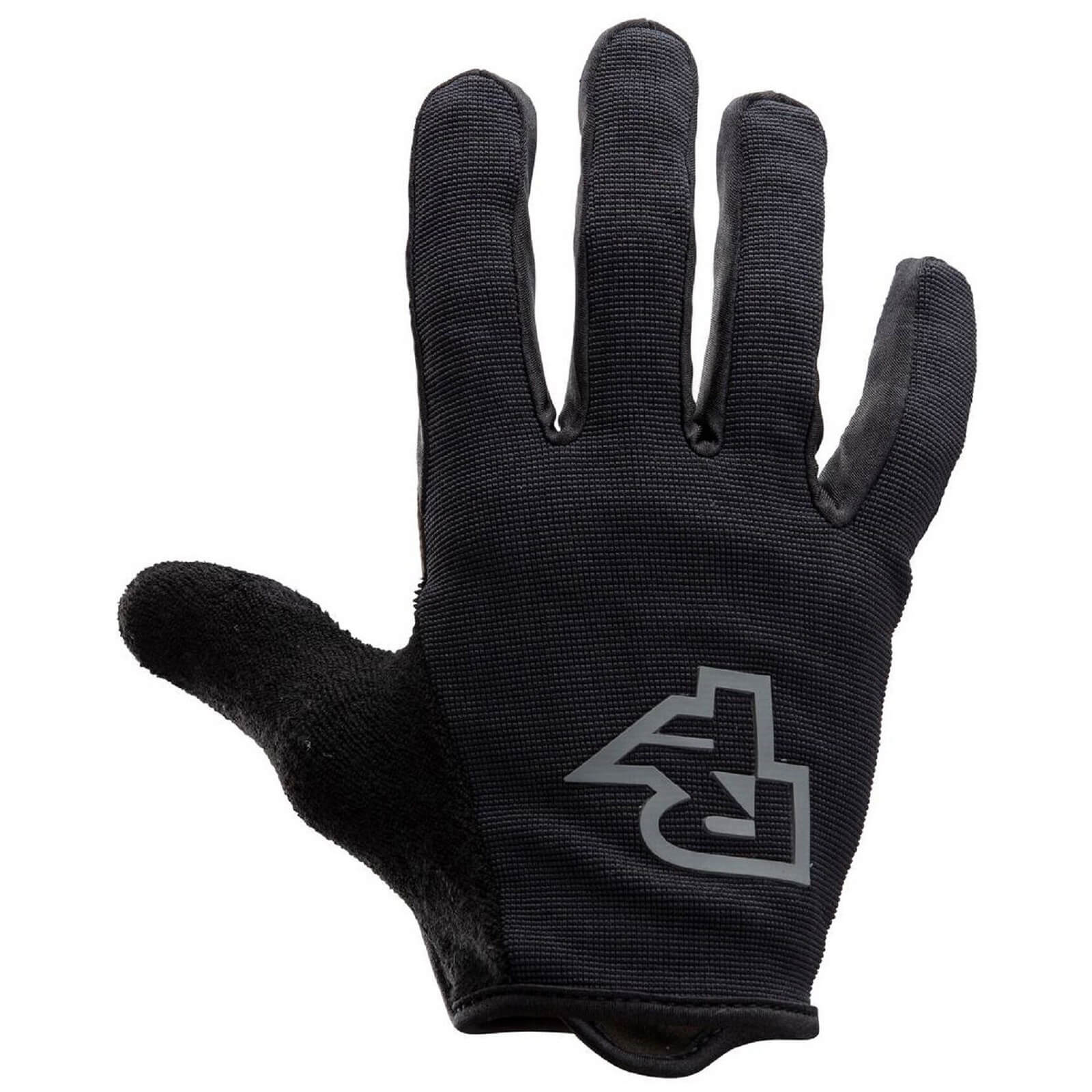 Race Face Trigger Long Finger MTB Gloves - XL - Schwarz