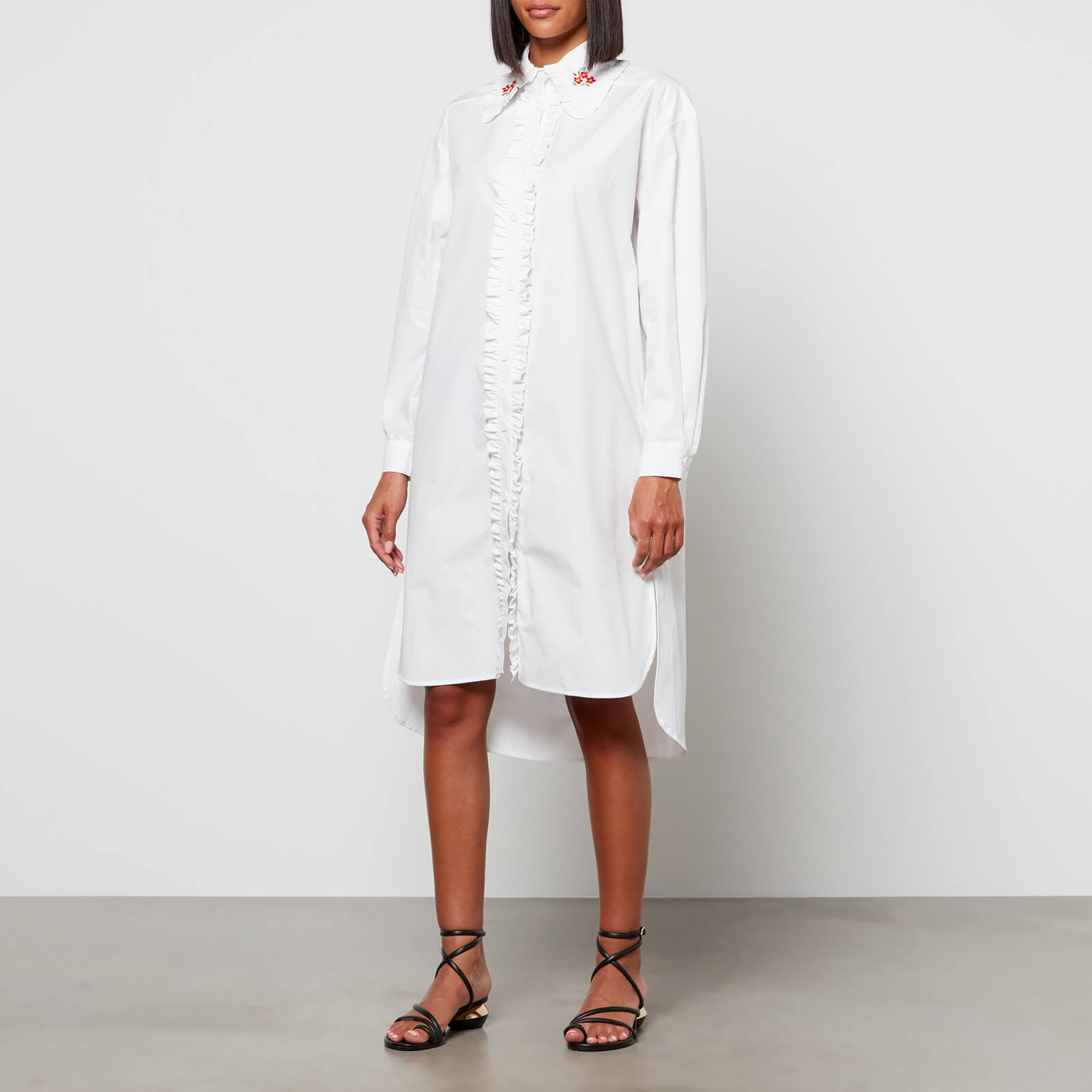 Naya Rea Women's Nastia Shirt Dress - White - UK 6