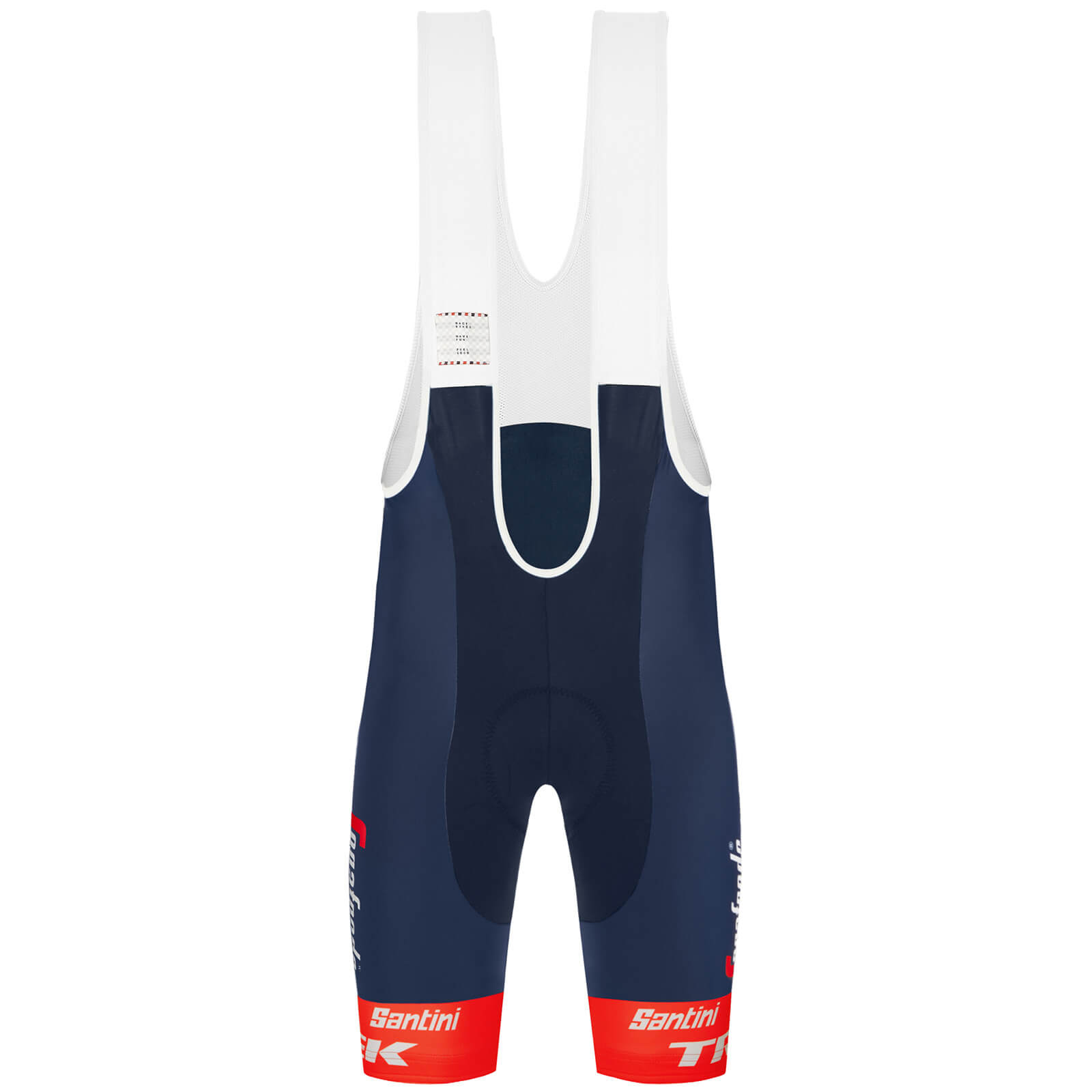 Santini Trek Segafredo Replica Bib Shorts - XS