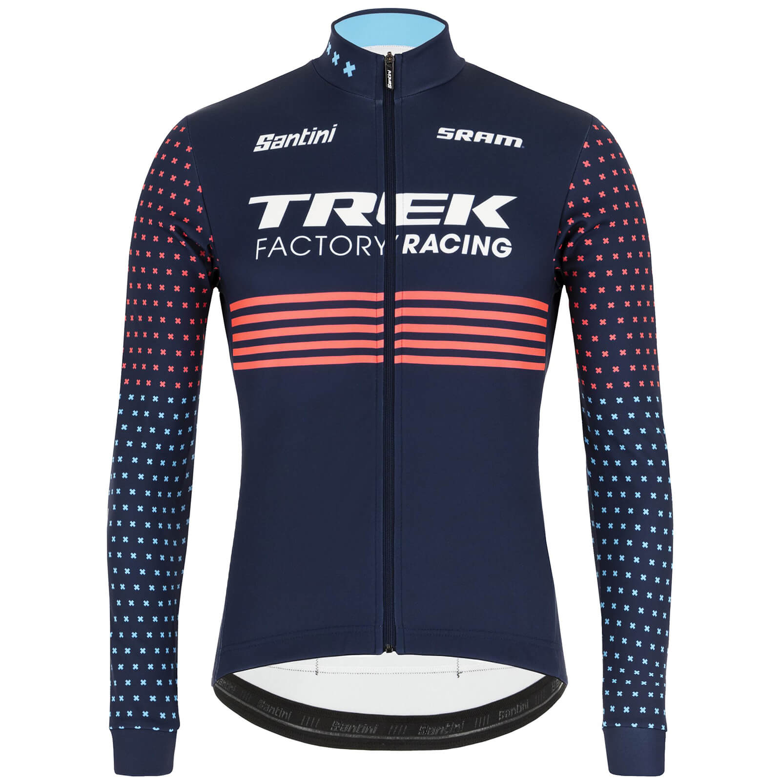 Santini Trek Factory Racing CX Replica Long Sleeve Jersey - S