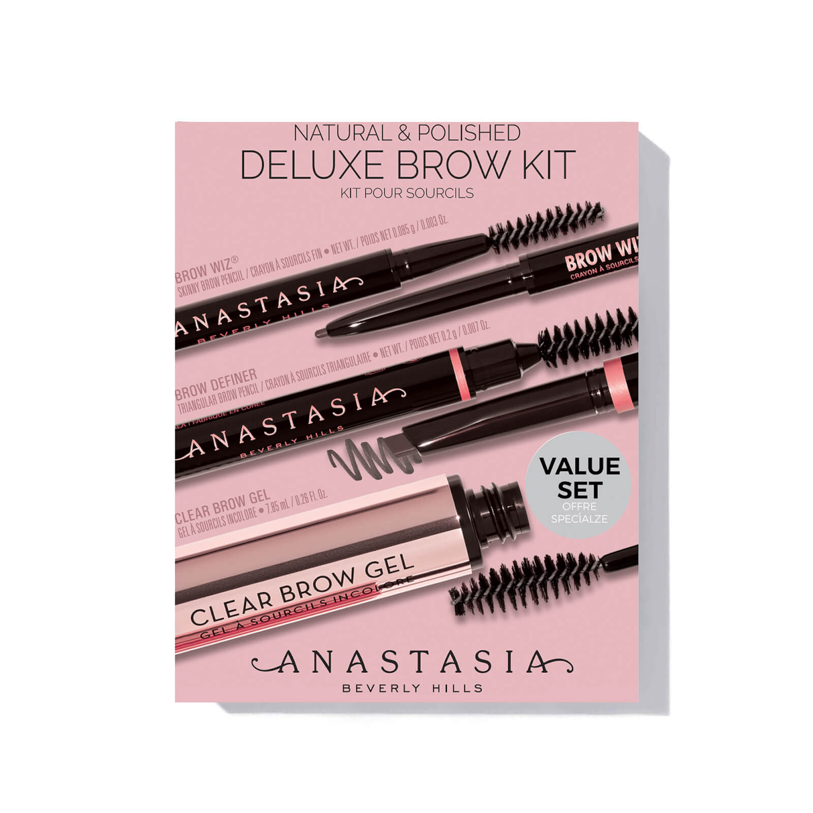 Anastasia Beverly Hills Natural and Polished Deluxe Kit (Various Colours) - Taupe