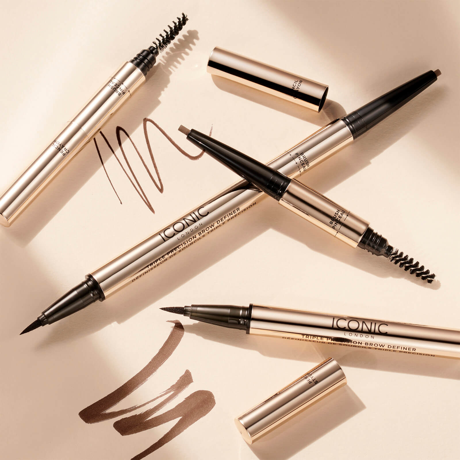 Thumbnail - ICONIC London Triple Precision Brow Definer 0.33g (Various Colours) - Blonde