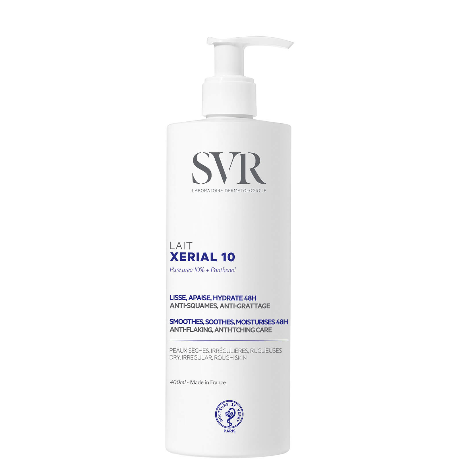 Photos - Cream / Lotion SVR Xerial 10 Rich Body Lotion for Flaky and Bumpy Skin 400ml 1001247 