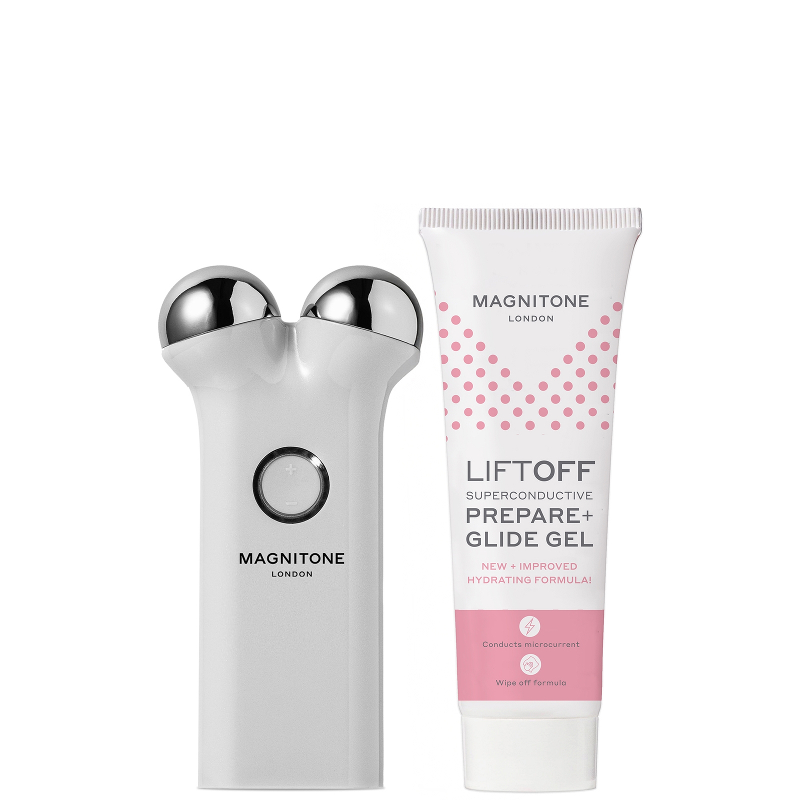 MAGNITONE LiftOff Microcurrent Facial Lifting and Toning Device - Grey