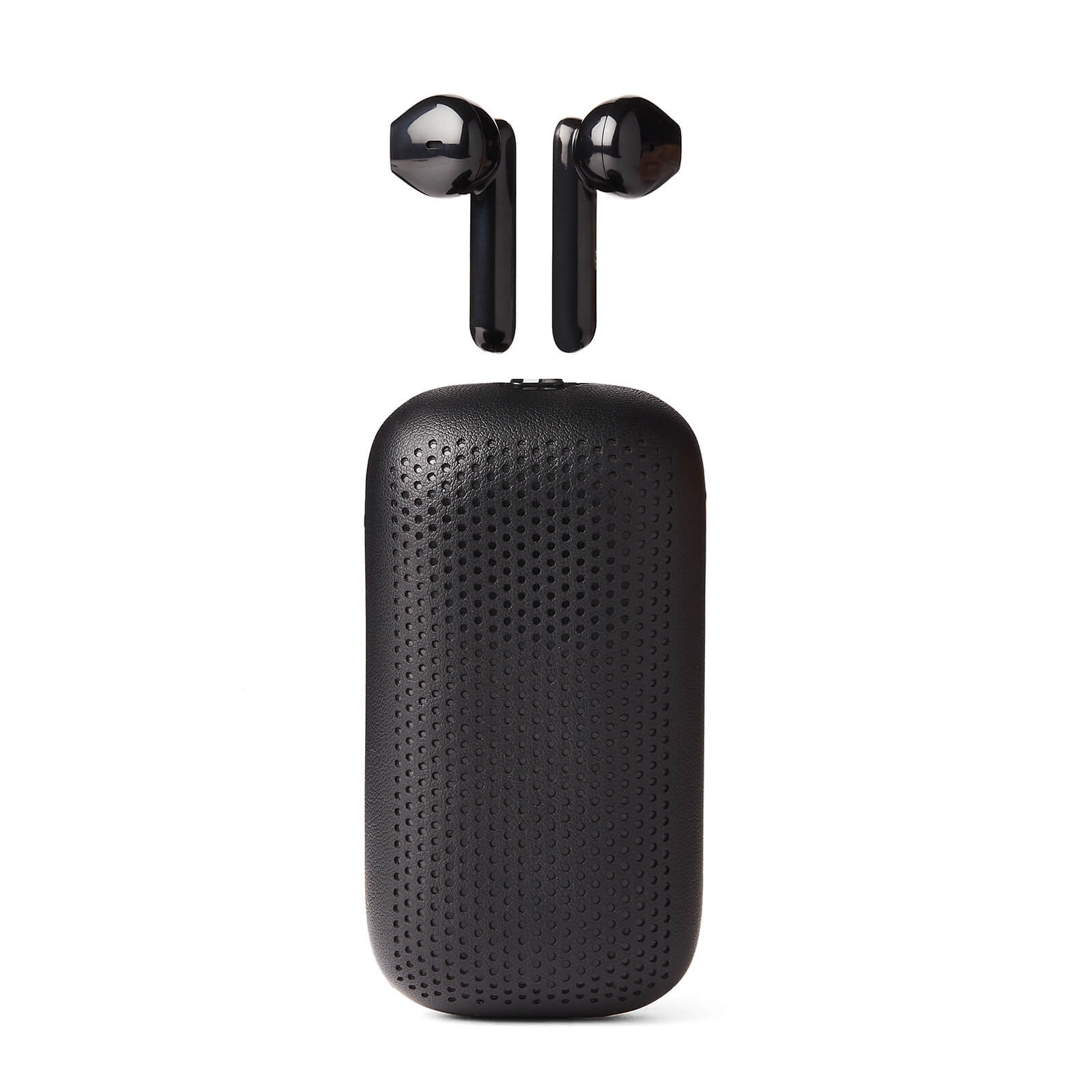 Lexon Speaker + Ear Buds Duo - Black