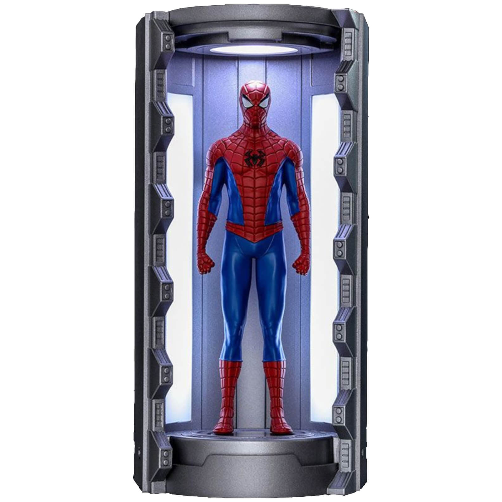 Hot Toys Marvel's Spider-Man Classic Suit with Spider-Man Armory Video Game Masterpiece Compact Miniature Figure