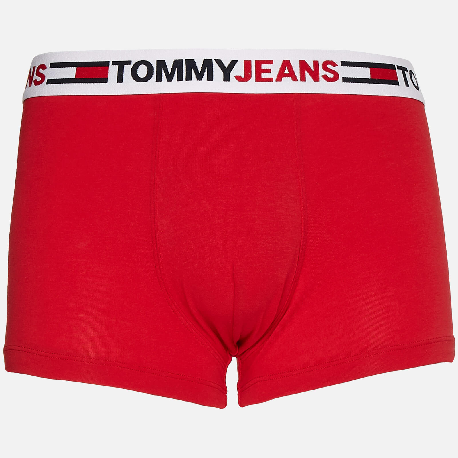 Tommy Hilfiger Men's Contrast Waistband Trunks - Primary Red - XL
