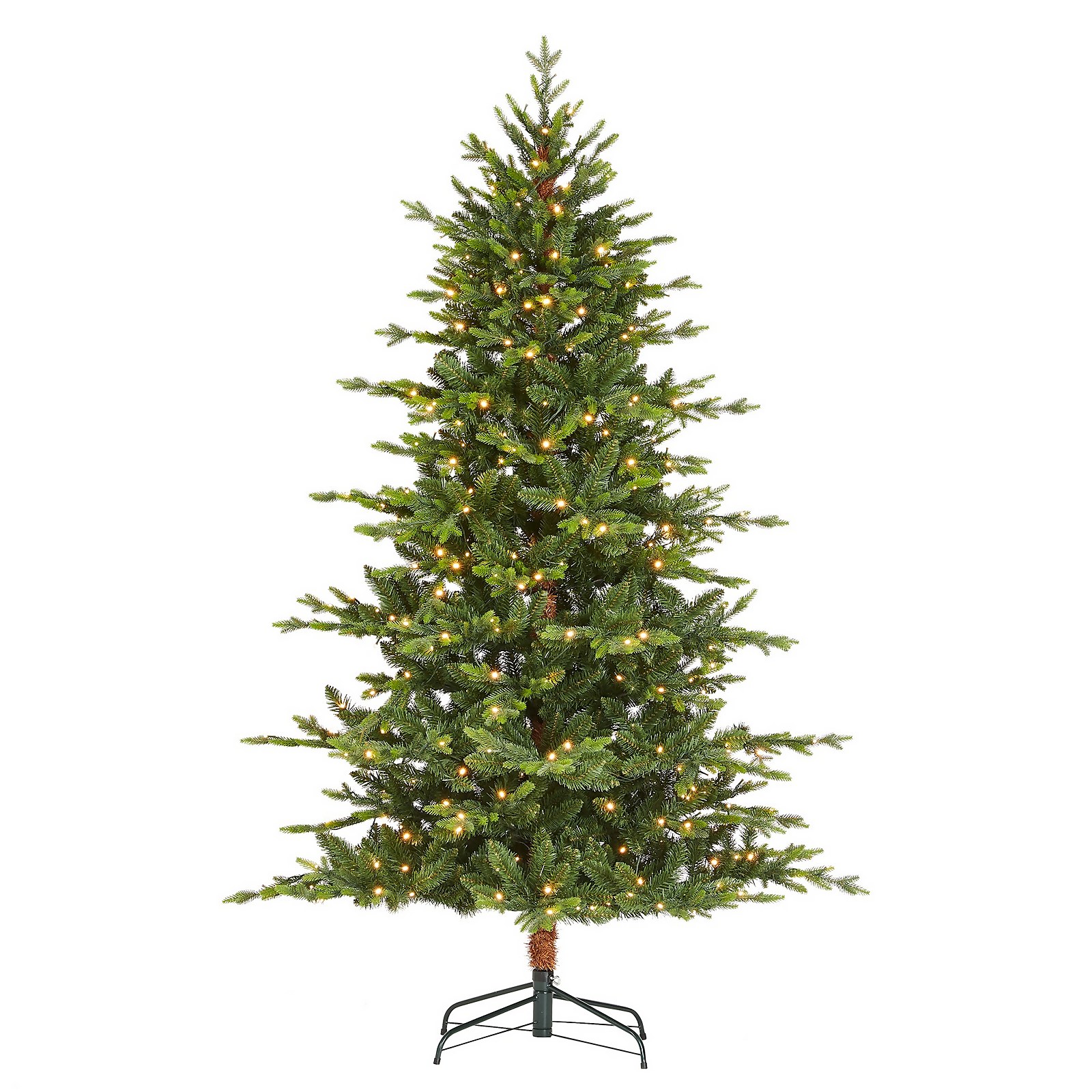 Photo of 7ft Montana Premium Pre-lit Artificial Christmas Tree