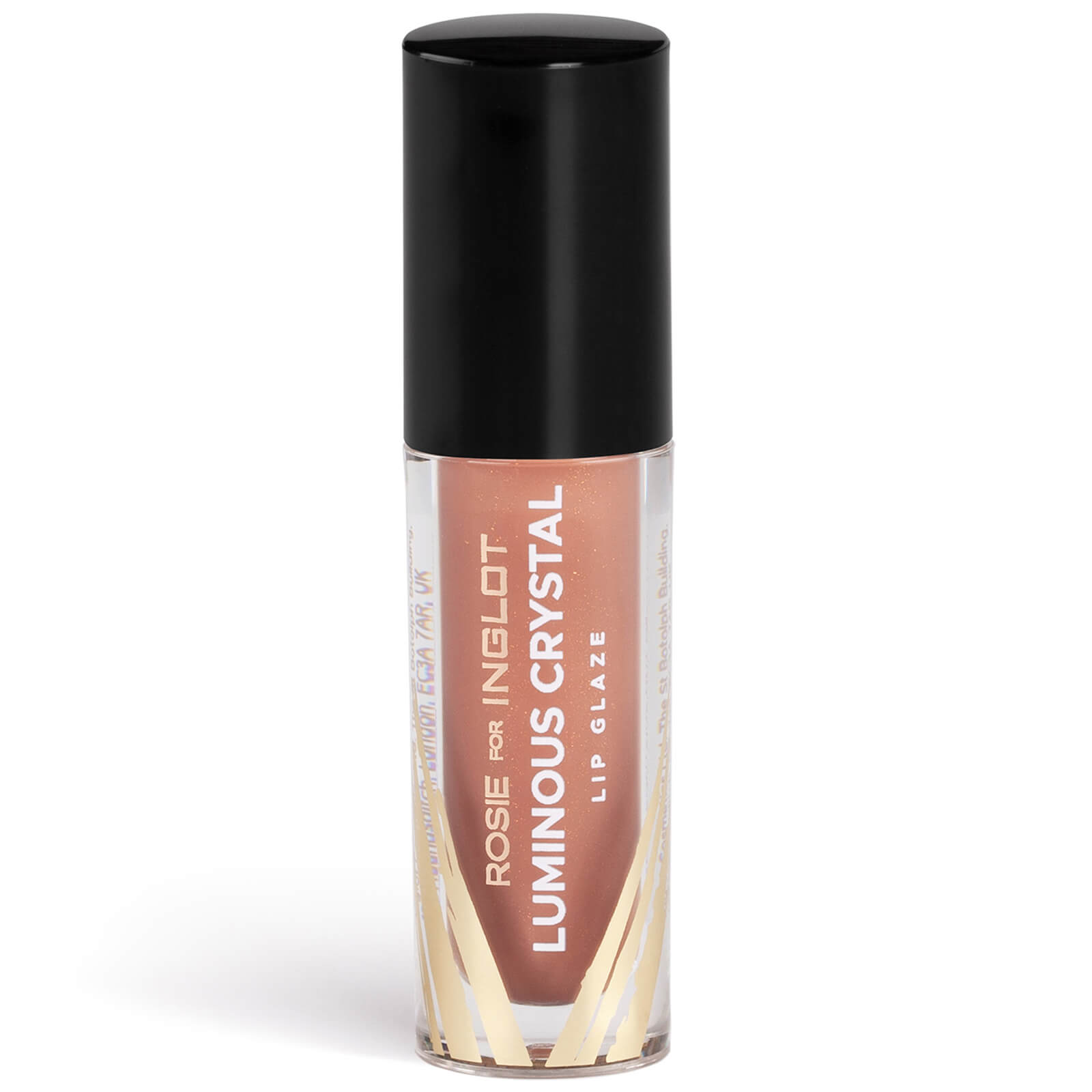 Inglot Rosie for Inglot Luminous Crystal Lip Glaze 2.5ml (Various Shades) - Luminous Nude