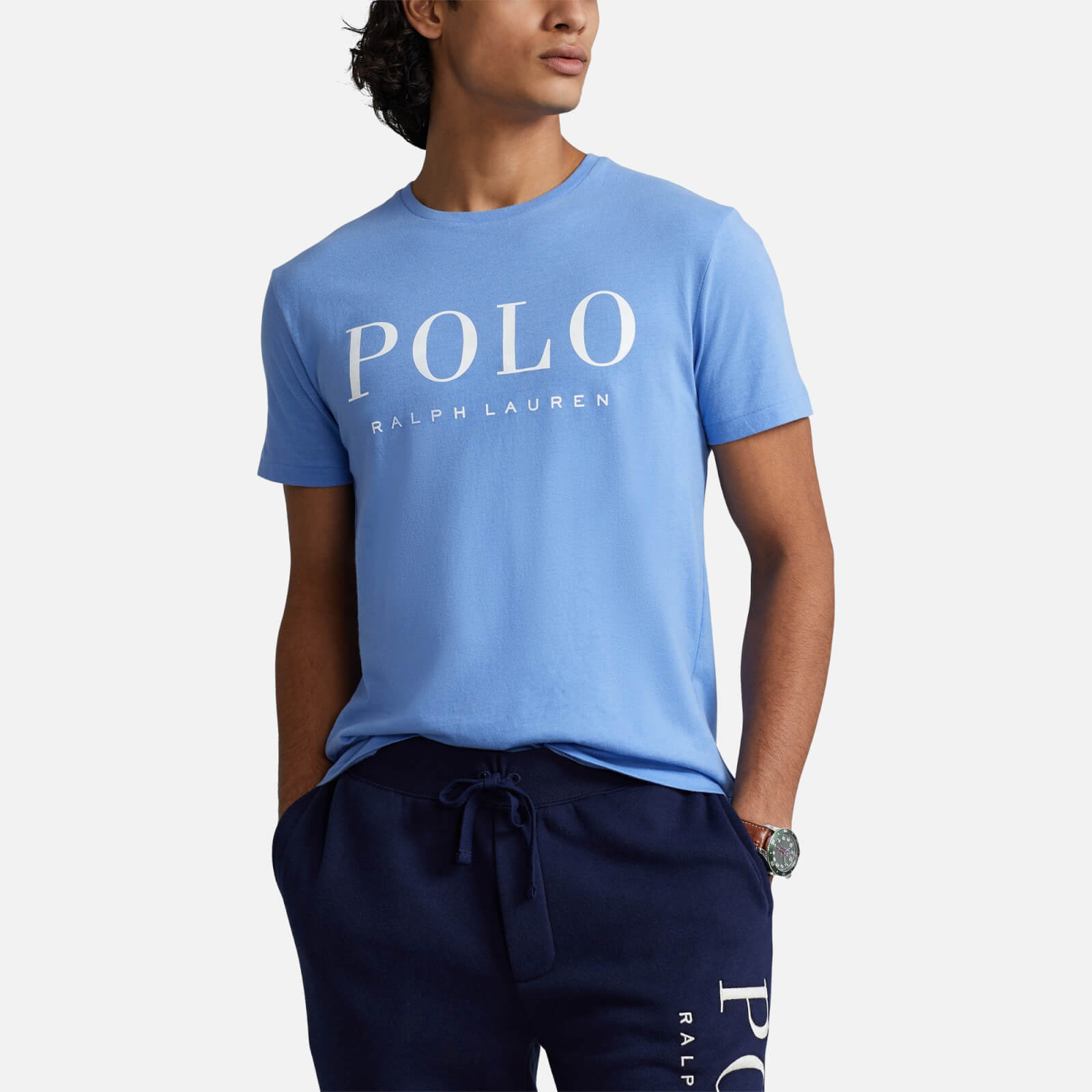 Polo Ralph Lauren Men's Custom Slim Fit Logo T-Shirt - Harbor Island Blue - L
