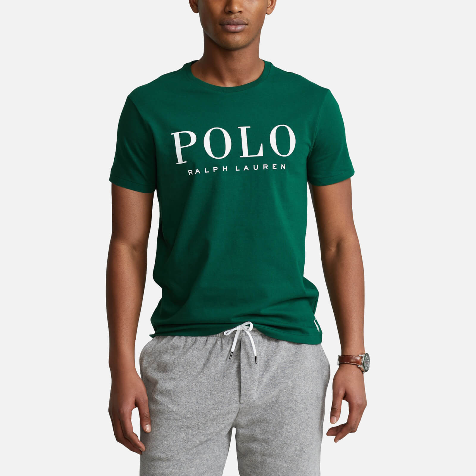 Polo Ralph Lauren Men's Custom Slim Fit Logo T-Shirt - New Forest - L