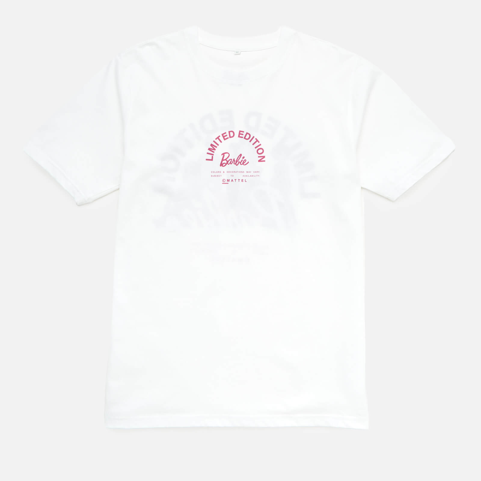 Barbie Limited Edition Oversized Heavyweight T-Shirt – White – XS – Weiß