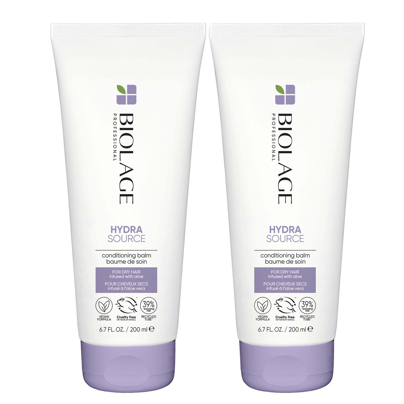 Image of Biolage Hydrasource Conditioner 200ml Hydrating Duo for Dry Hair
