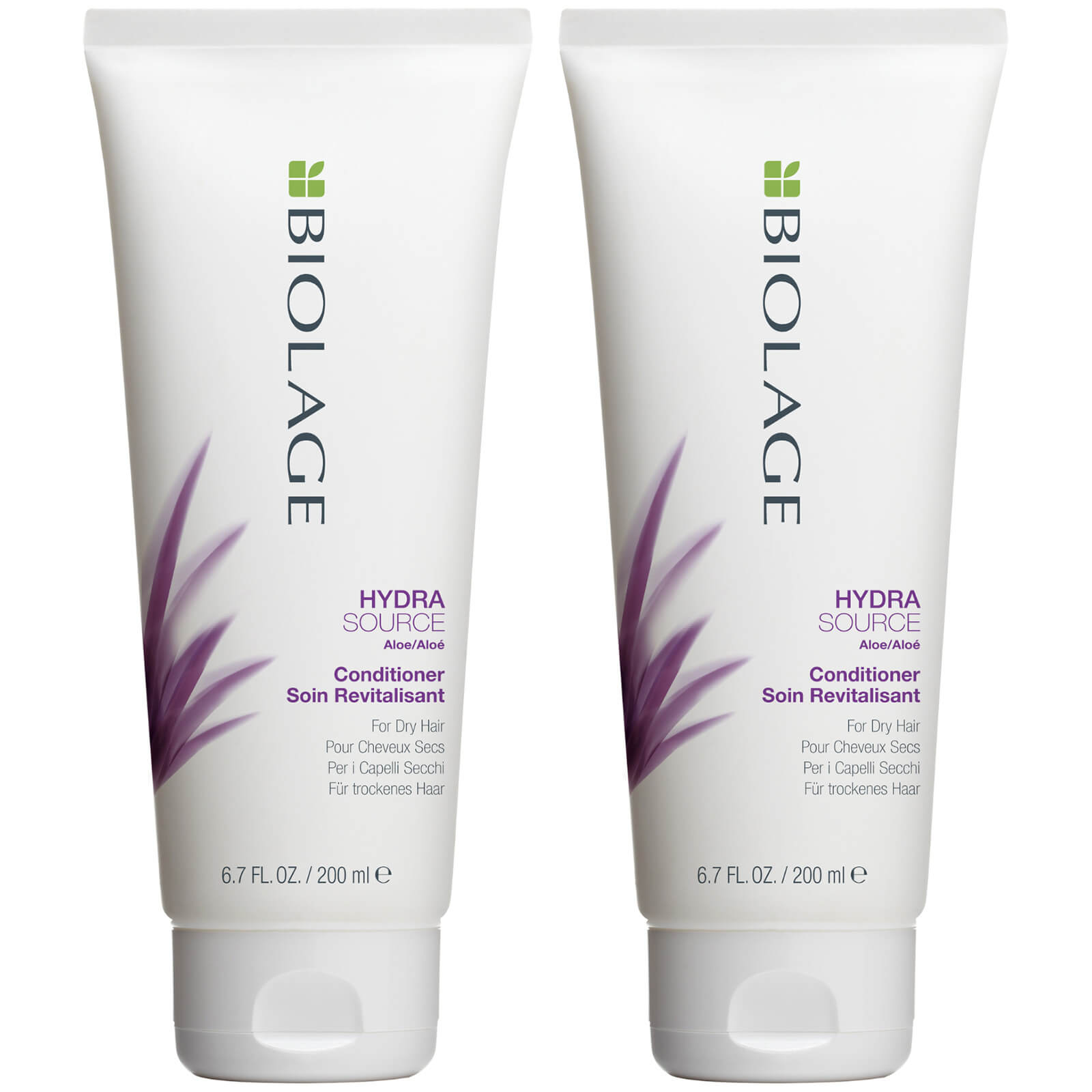 Image of Biolage Hydrasource Conditioner 200ml Hydrating Duo for Dry Hair