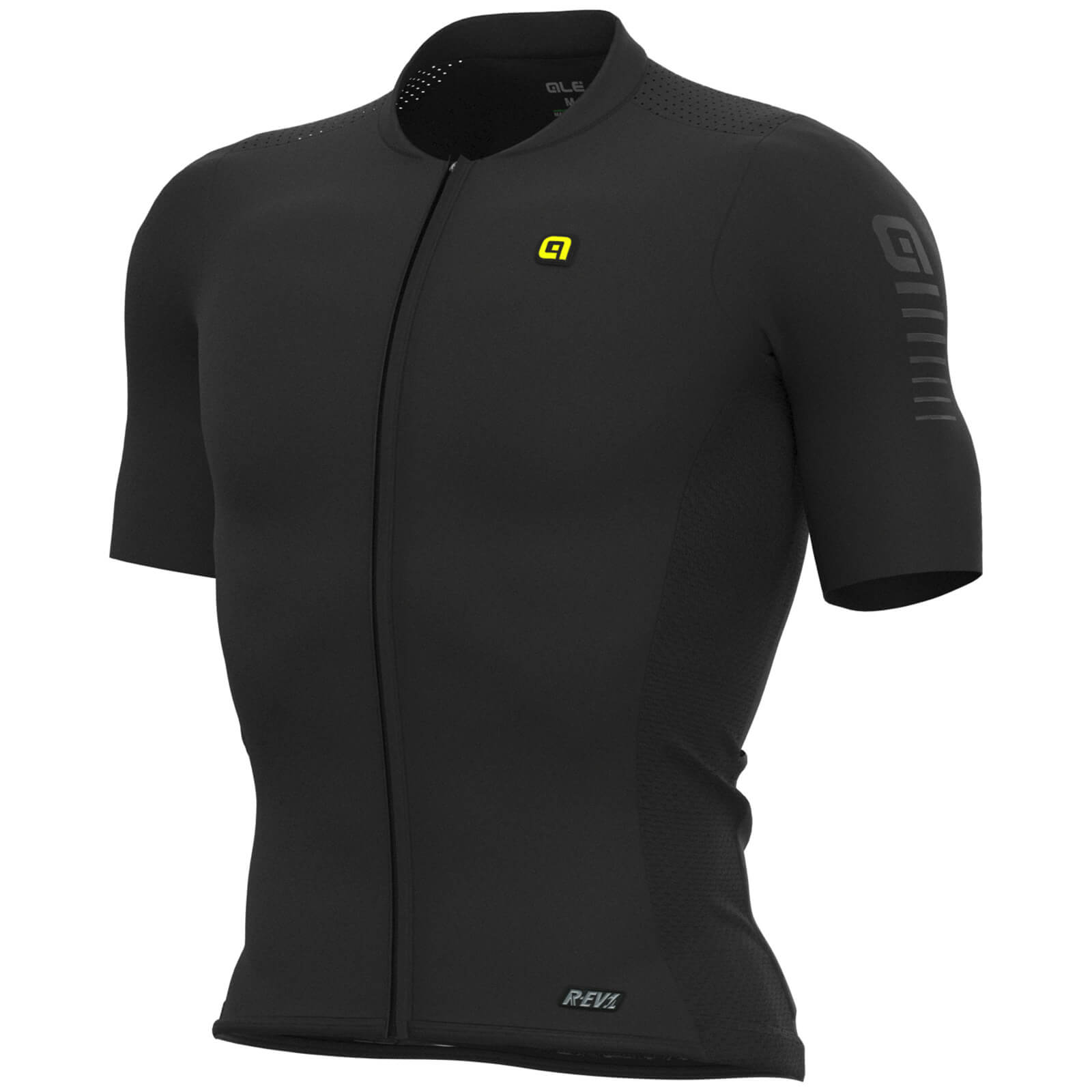 Ale R-EV1 Race 2.0 Short Sleeve Jersey - M - Black