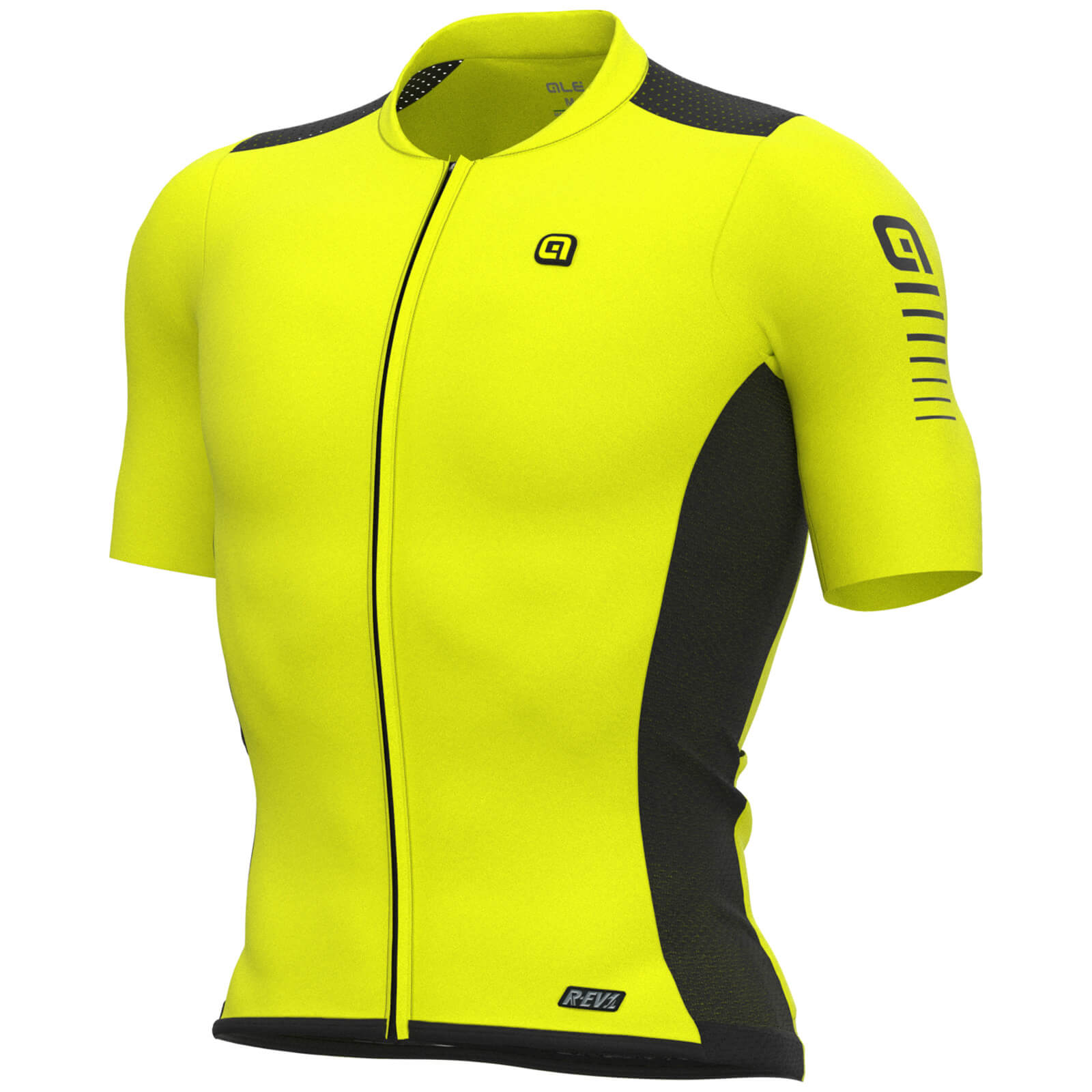 Ale R-EV1 Race 2.0 Short Sleeve Jersey - M - Yellow