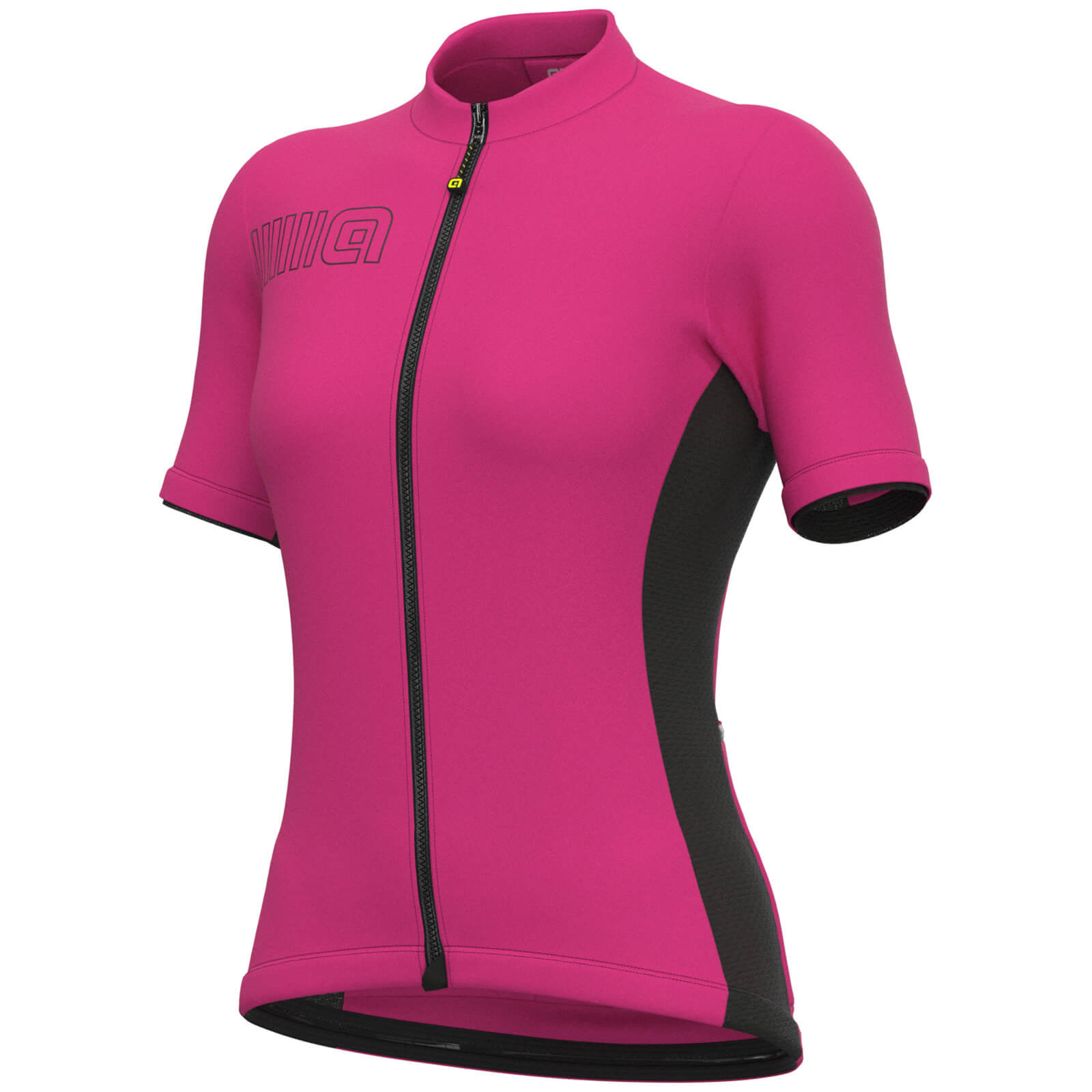 Ale Womens Solid Colour Block Short Sleeve Jersey - XS - Pink
