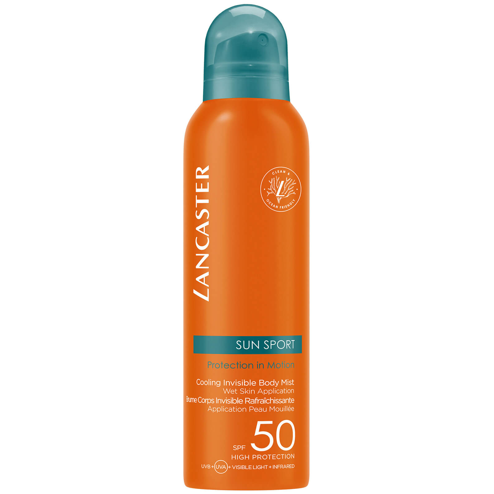 Image of Lancaster Sun Sport Cooling Invisible Mist SPF50 200ml