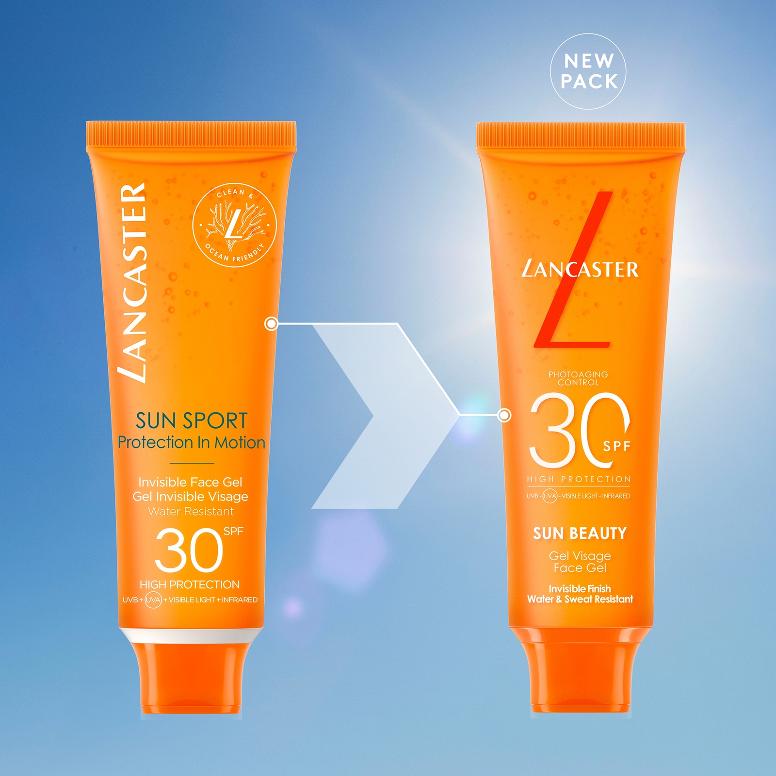 Thumbnail - Lancaster Sun Sport Invisible Face Gel SPF30 50ml