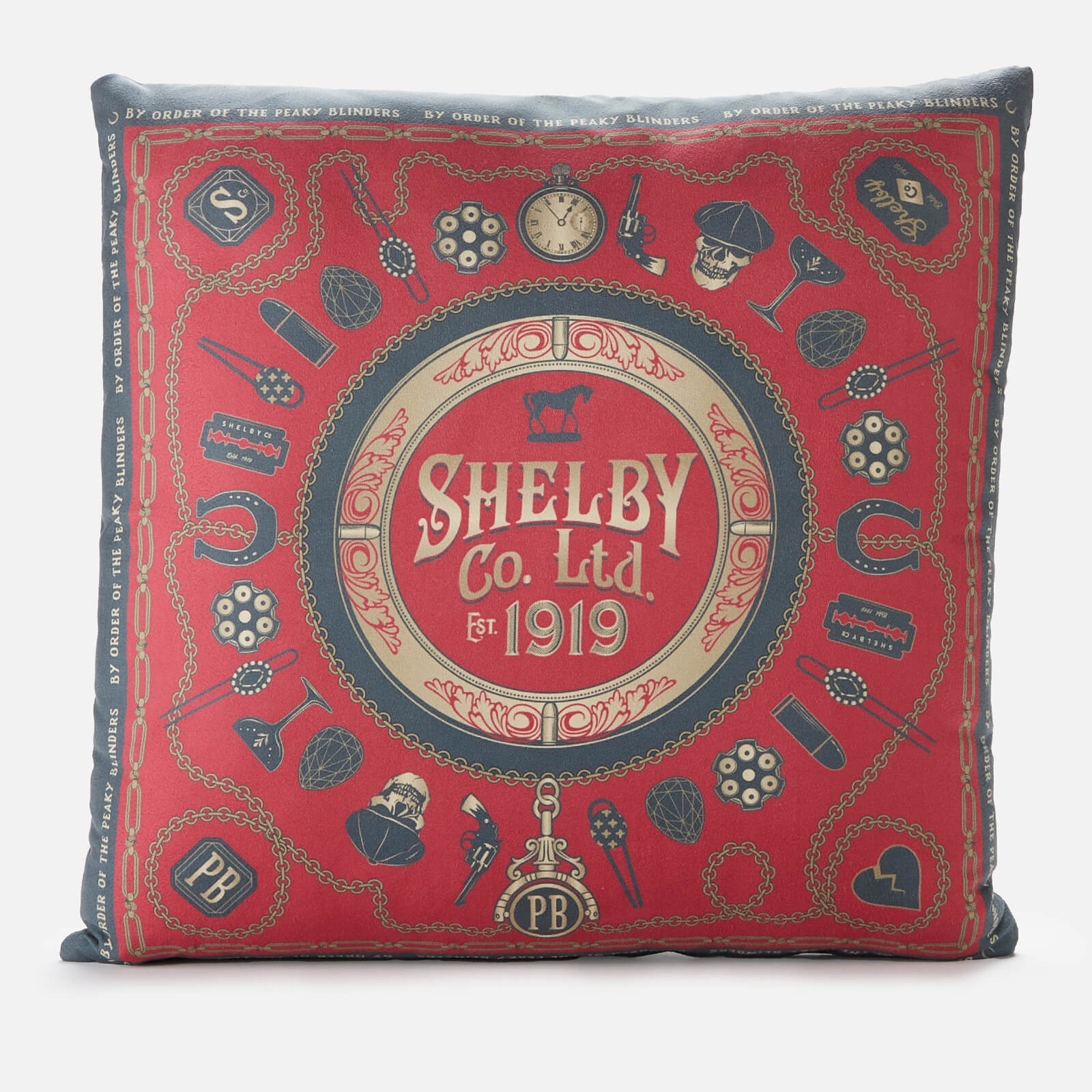 

Coussin Carré Peaky Blinders Shelby Co. Ltd - 60x60cm - Soft Touch