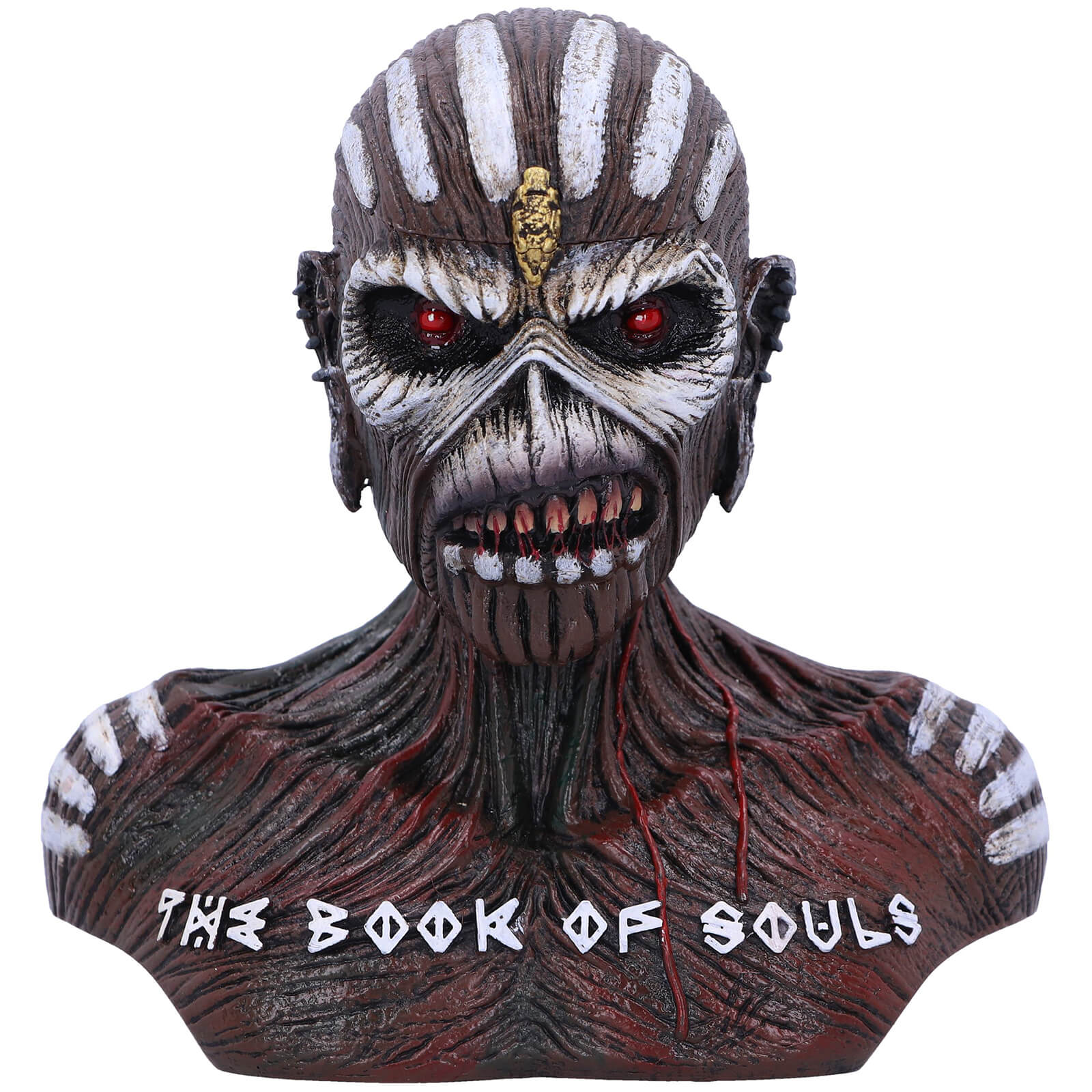 Click to view product details and reviews for Iron Maiden Mini Book Of Souls Bust Box 115cm.