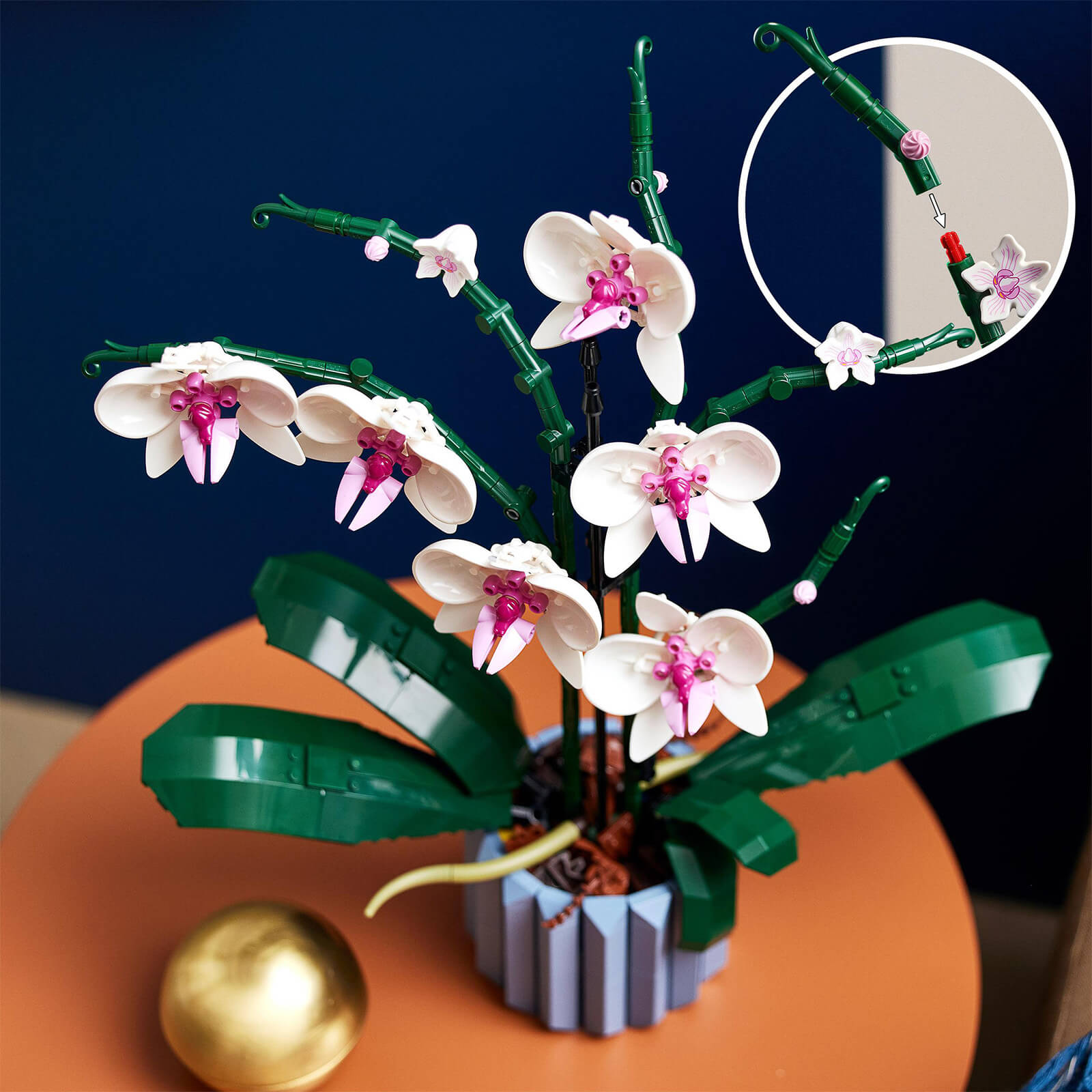 LEGO Icons Orchid Plant & Flowers Set for Adults (10311)