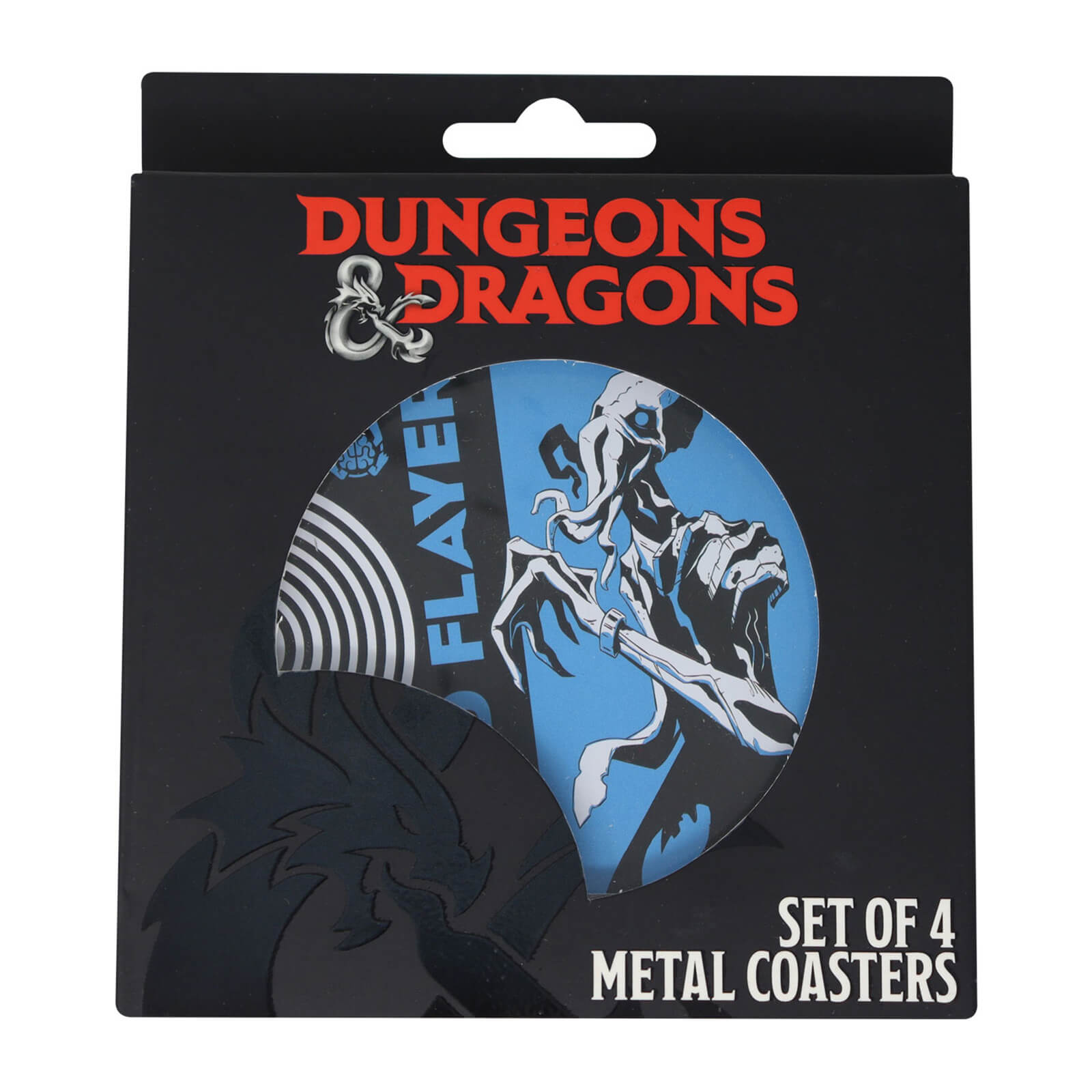 Fanattik Dungeons & Dragons Metal Coaster Set