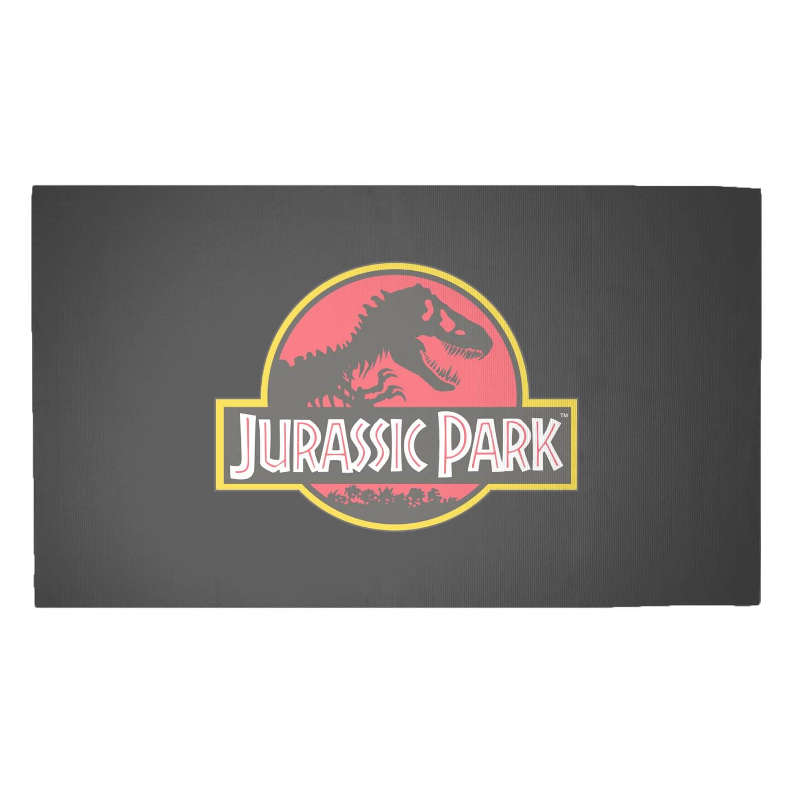 Decorsome x Jurassic Evergreen Logo Woven Rug - Medium