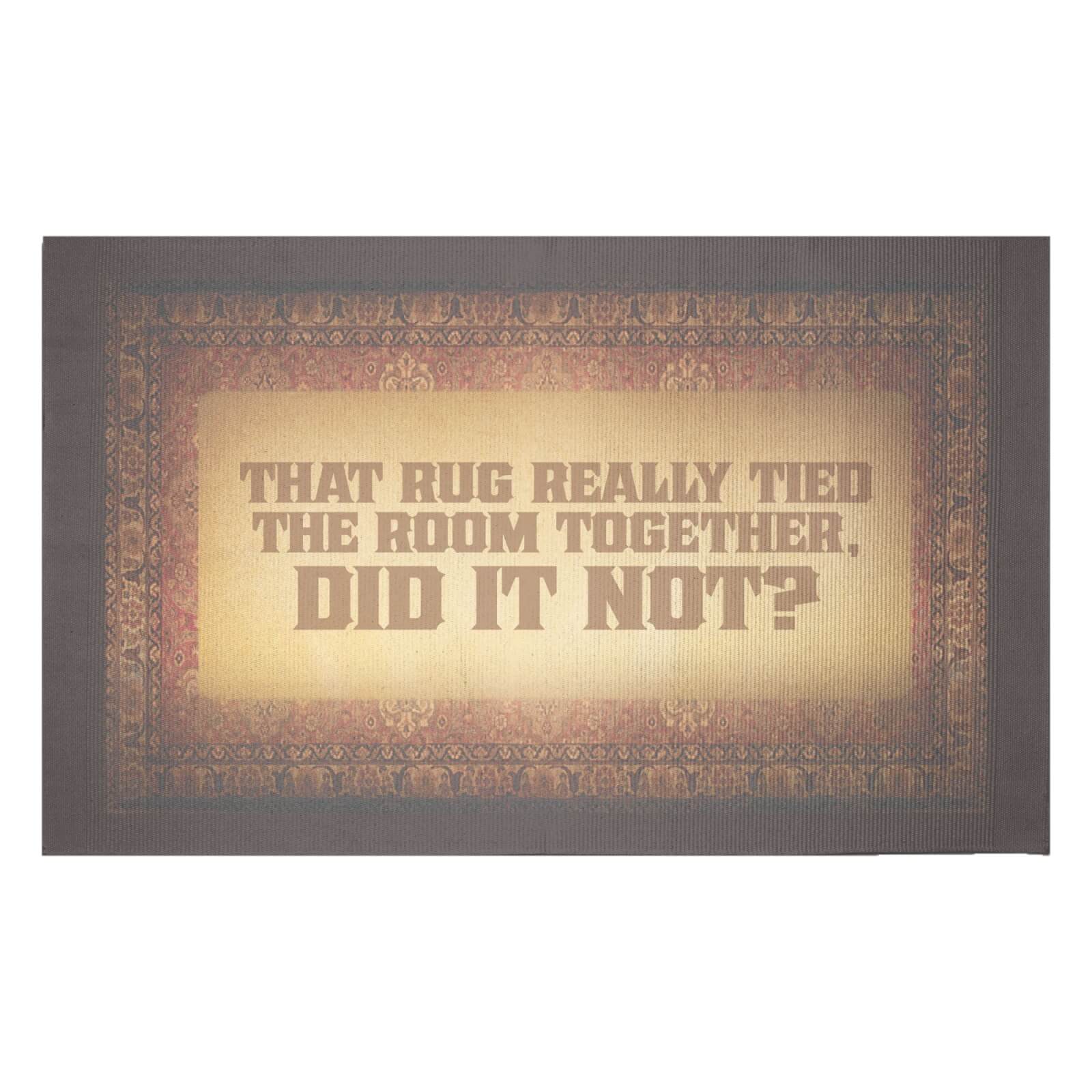 Decorsome x The Big Lebowski Text Woven - Small