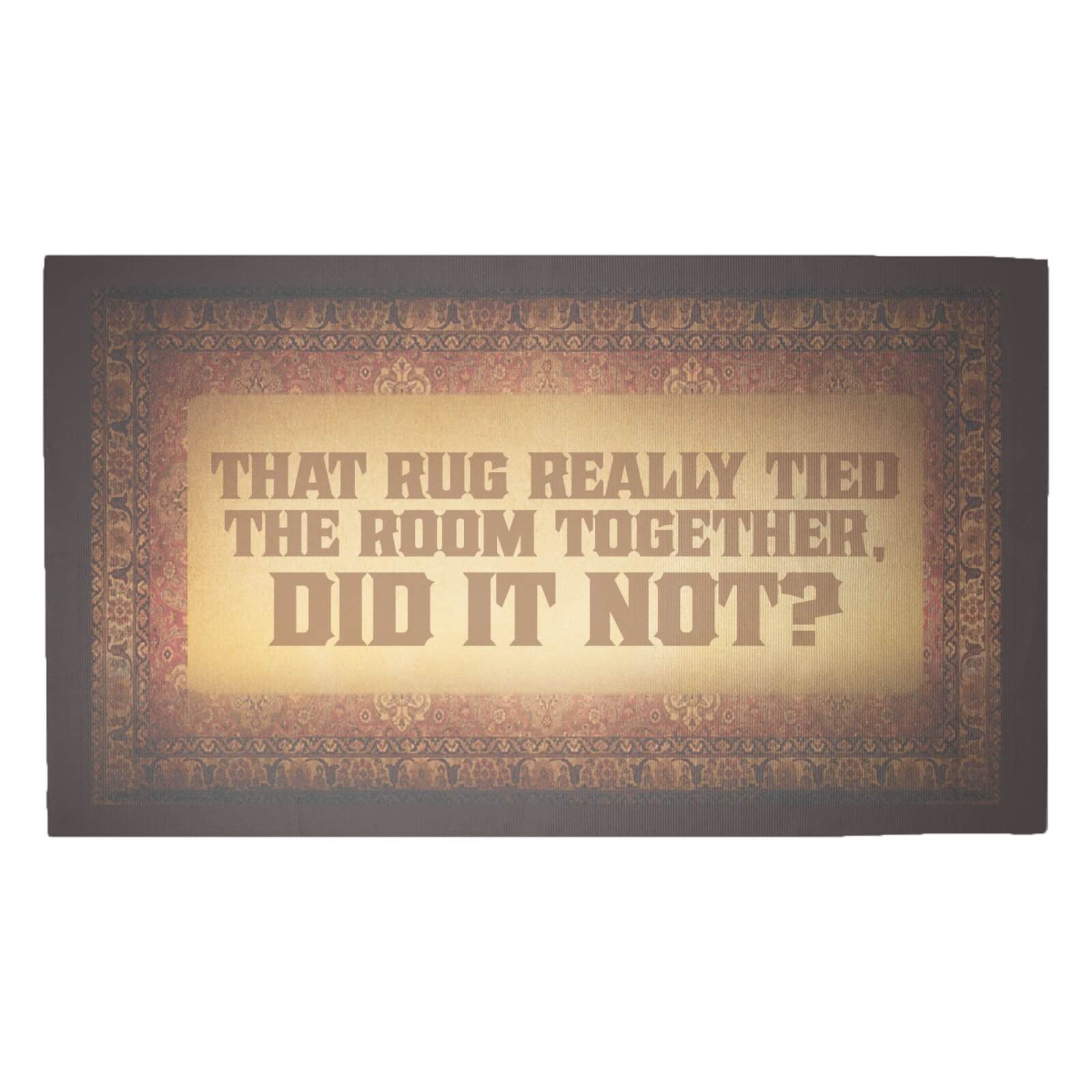 

Decorsome x The Big Lebowski Text Woven - Medium