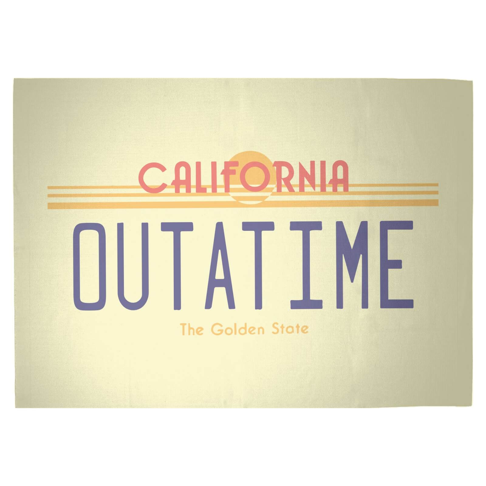 Decorsome x Back to the Future Outtatime Woven Rug - Large