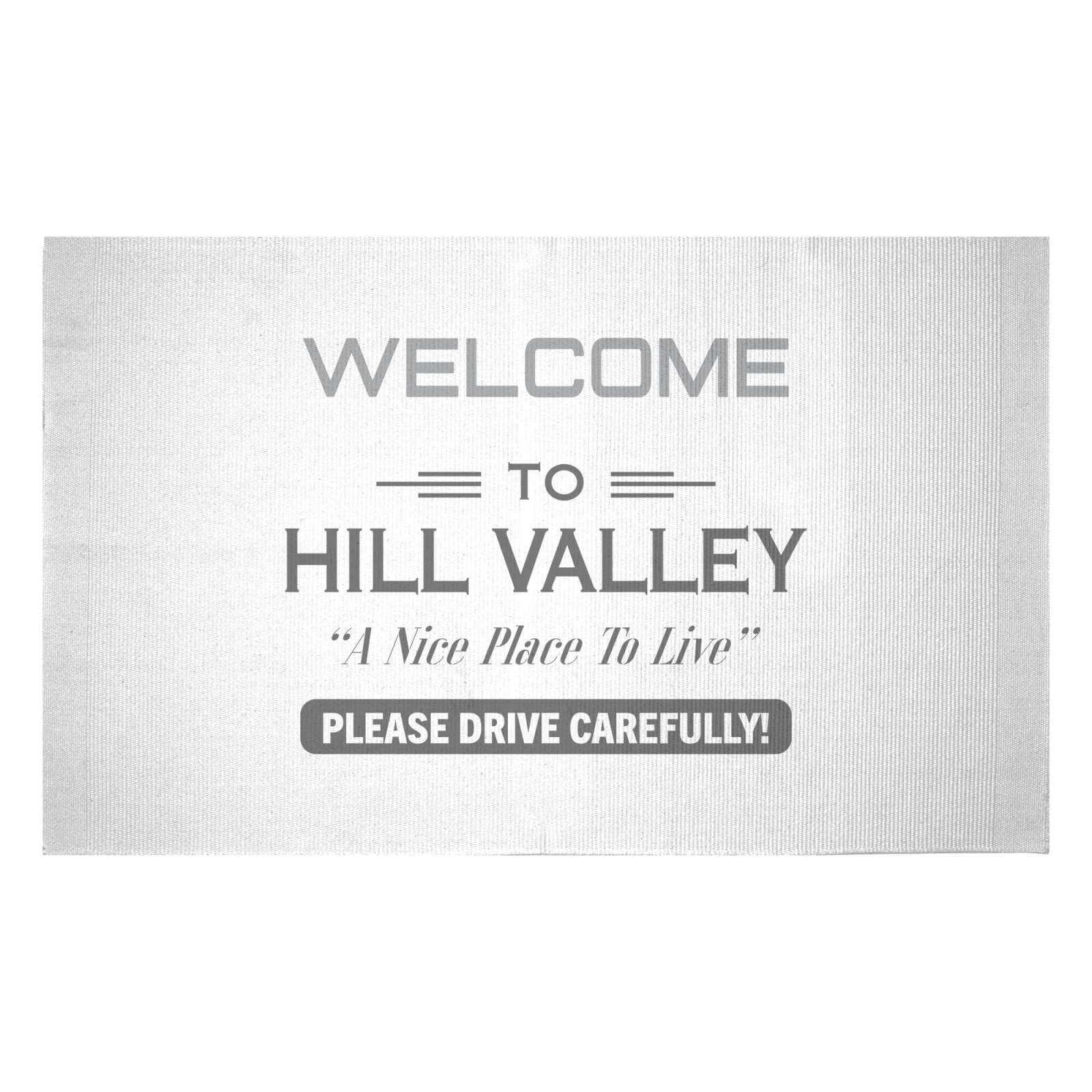 Decorsome x Back to the Future Hill Valley Woven Rug - Small