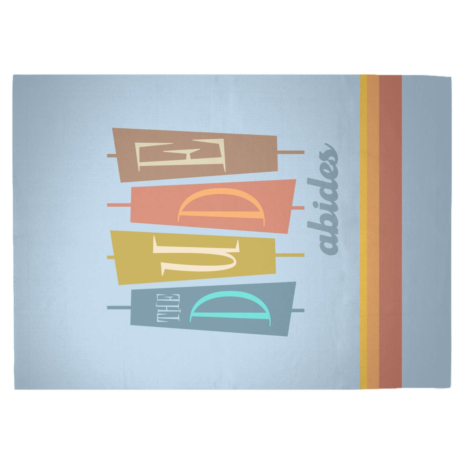 

Decorsome x The Big Lebowski Dude Abides Woven Rug - Large