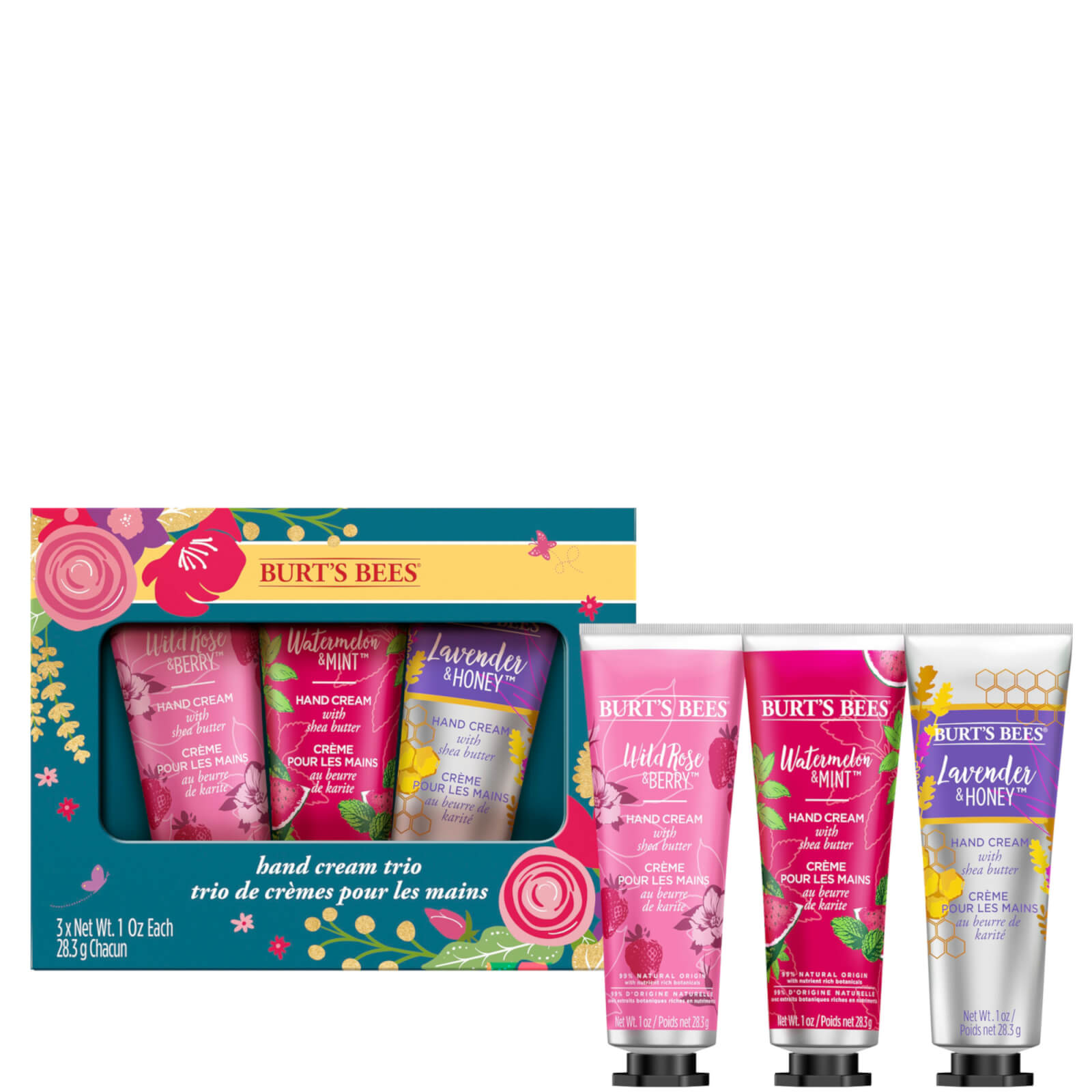 

Coffret Cadeau Trio de Crèmes pour les Mains