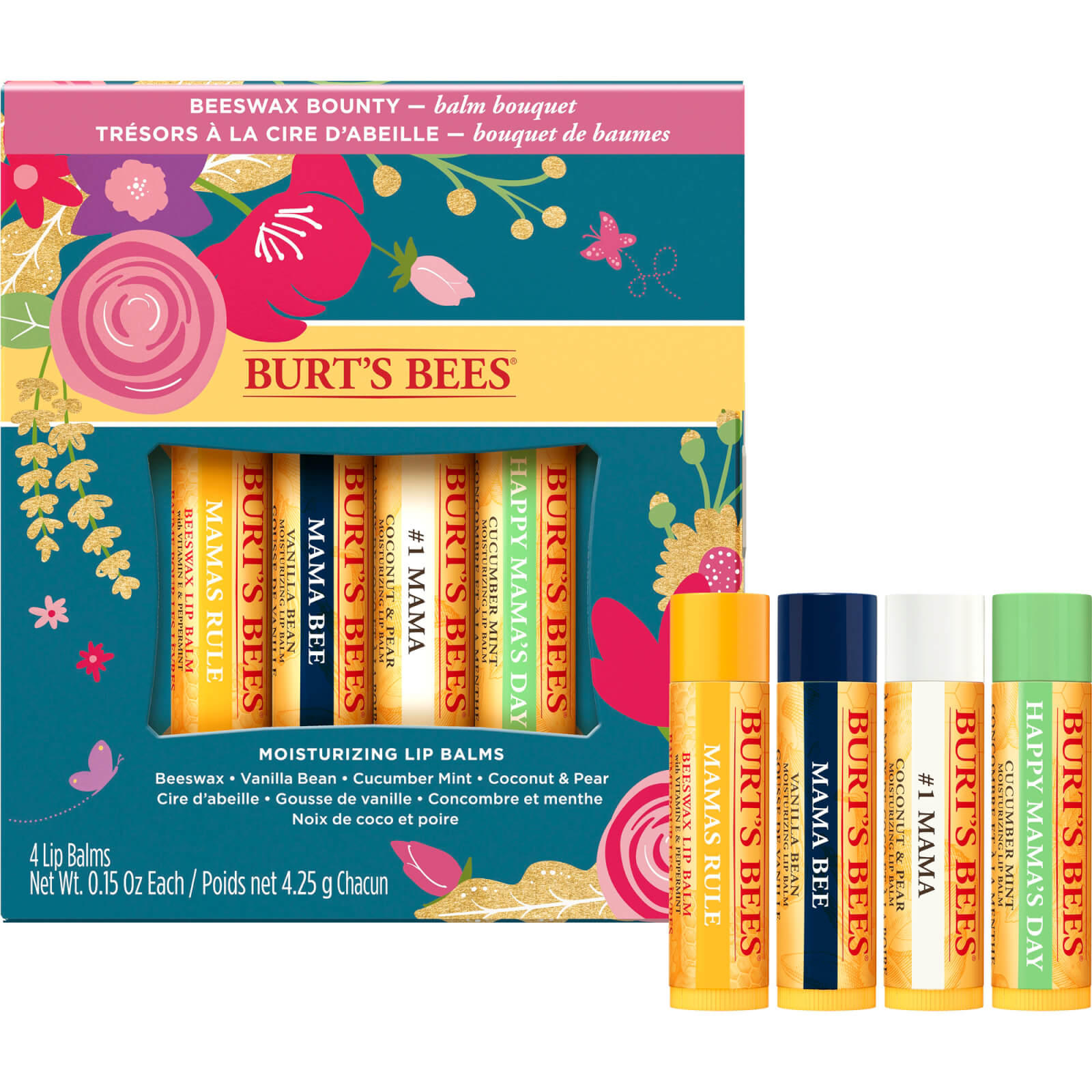 Burt's Bees Balm Bouquet Lip Balm Gift Set