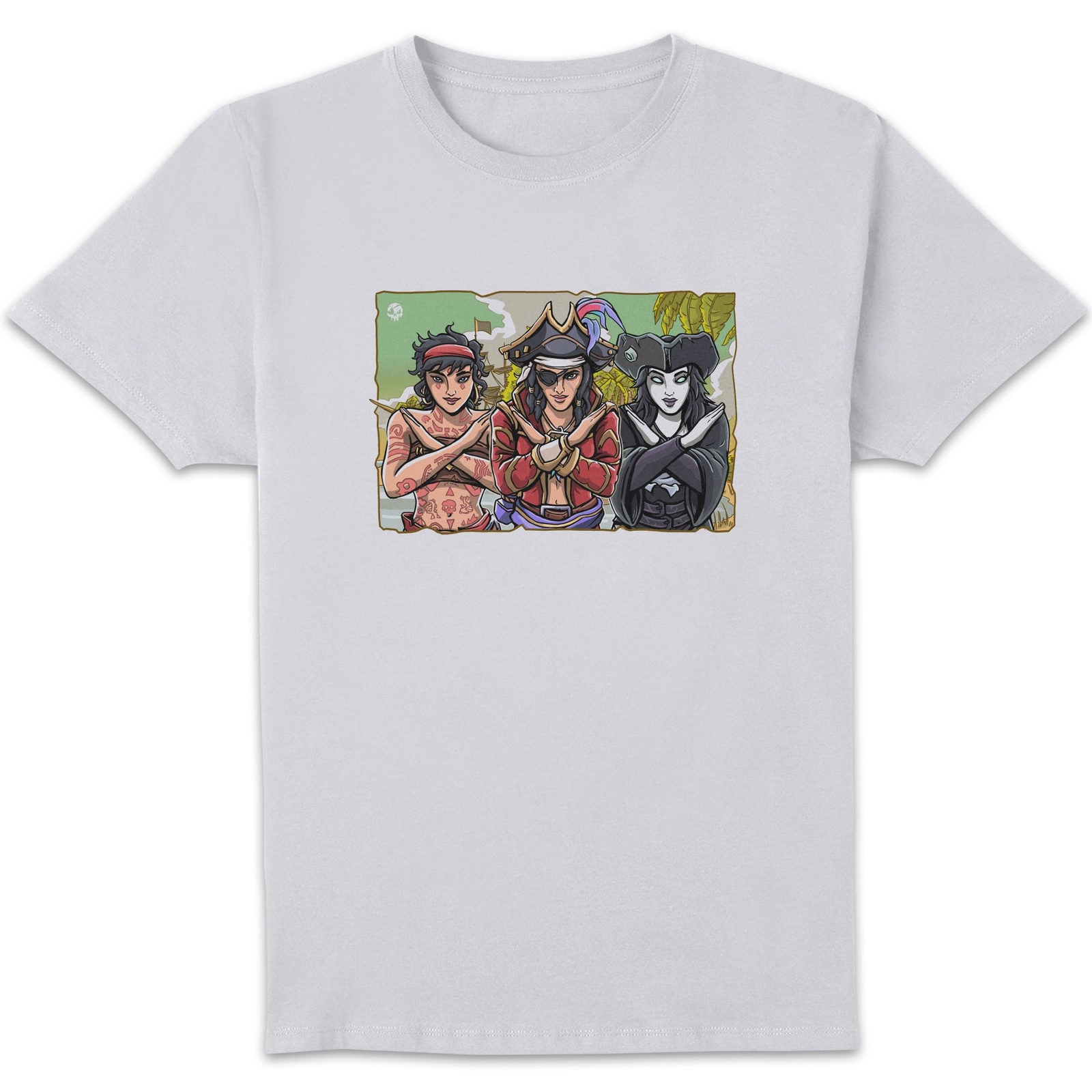 Sea Of Thieves International Women's Day Unisex T-Shirt - White - 3XL - White