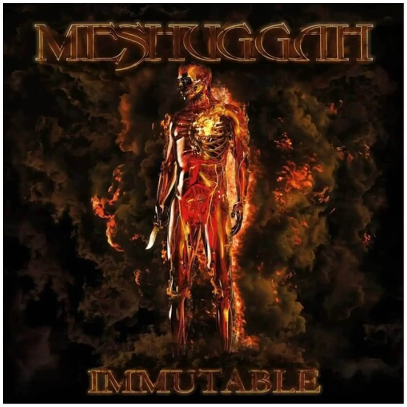 Meshuggah - Immutable Vinyl (Transparent Red, White & Black Marble)