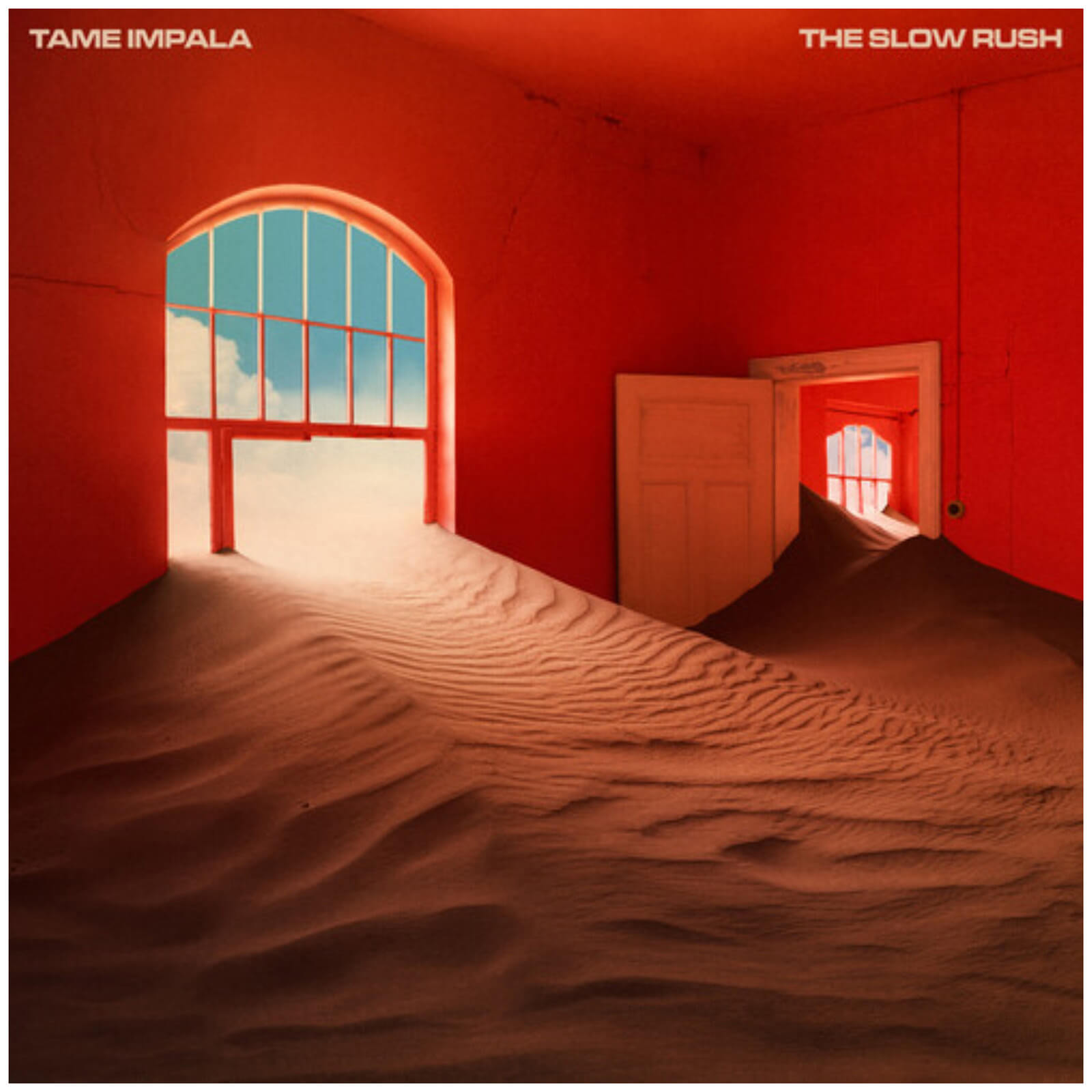 Tame Impala - Slow Rush Vinyl 2LP (Transparent Red) Box Set (Includes 12 & 7 )