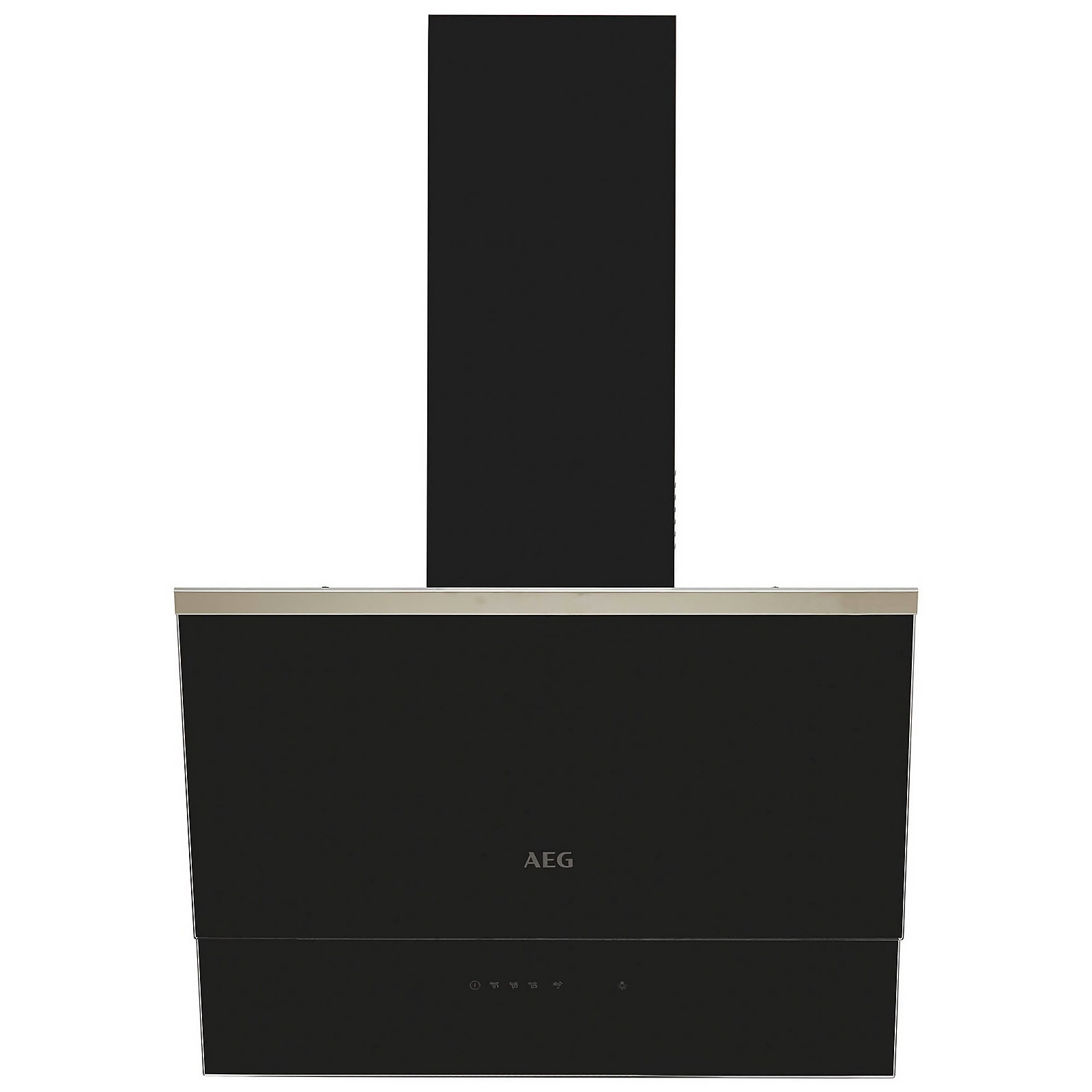 AEG DVB5560B 55 cm Angled Chimney Cooker Hood - Black
