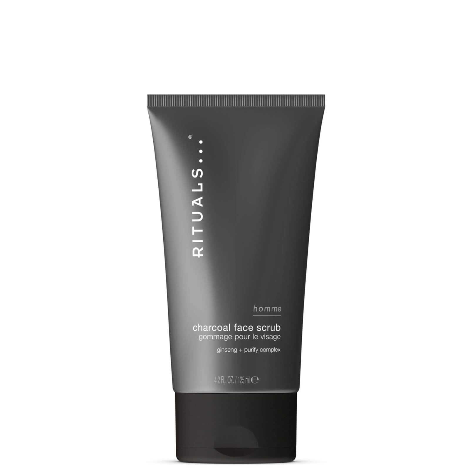 Image of Rituals Homme Collection Ginseng and Purify Complex Charcoal Face Scrub 125ml