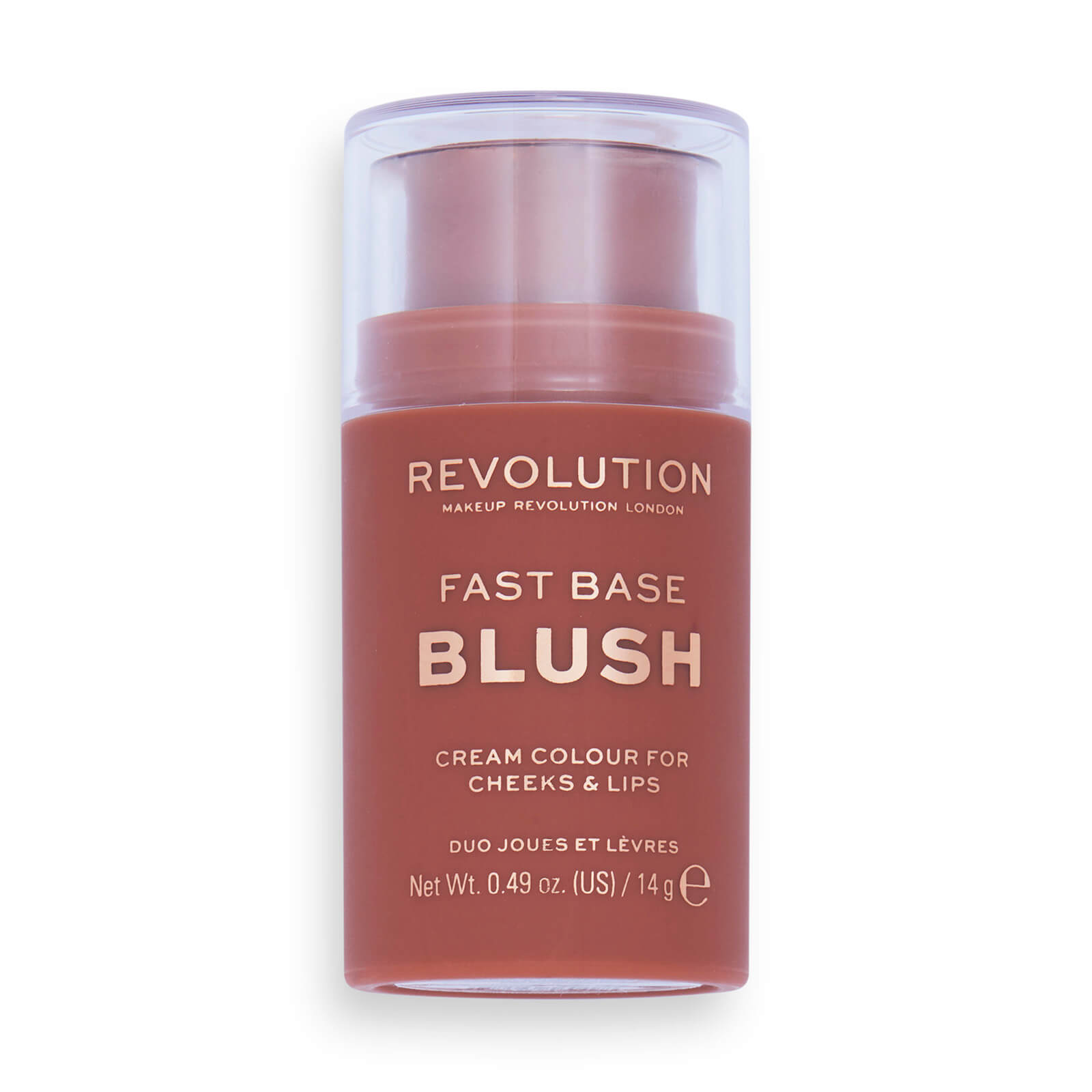 Image of Makeup Revolution Fast Base Blush Stick (Various Shades) - Mauve