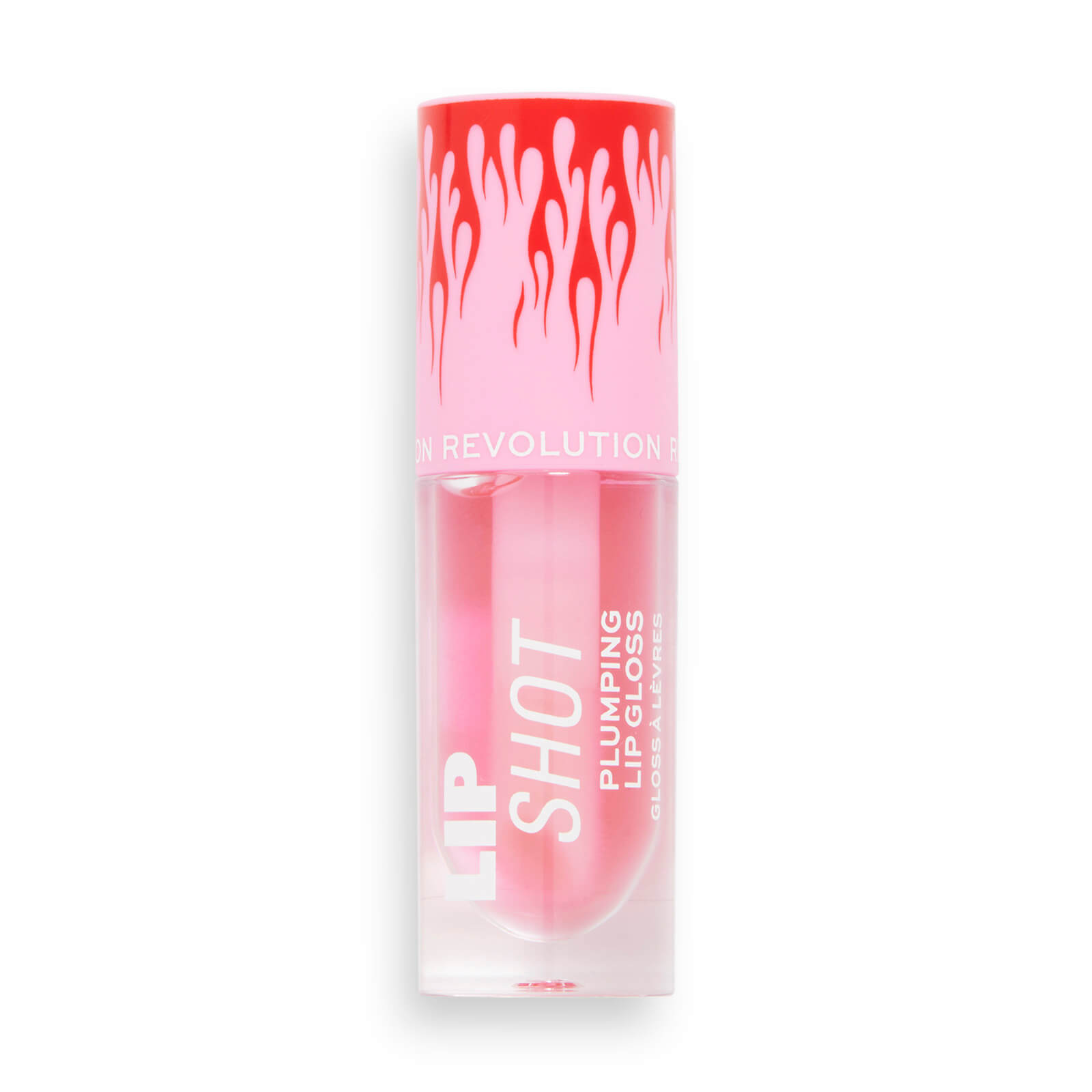 Makeup Revolution Hot Shot Lip Flame Plumping Gloss (Various Shades) - Pink Heat